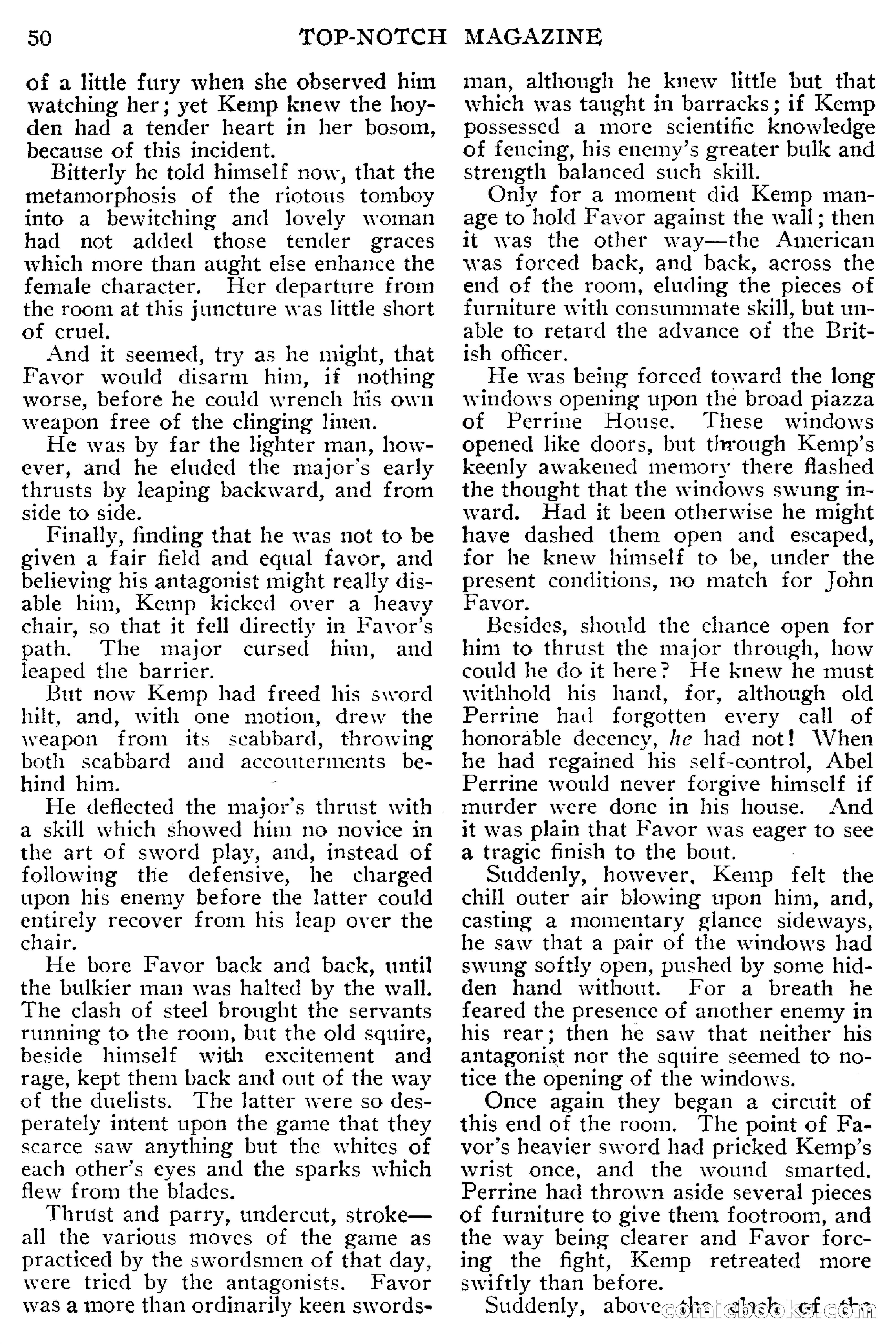 Top-Notch Magazine, February 1912 — page 56 of 204