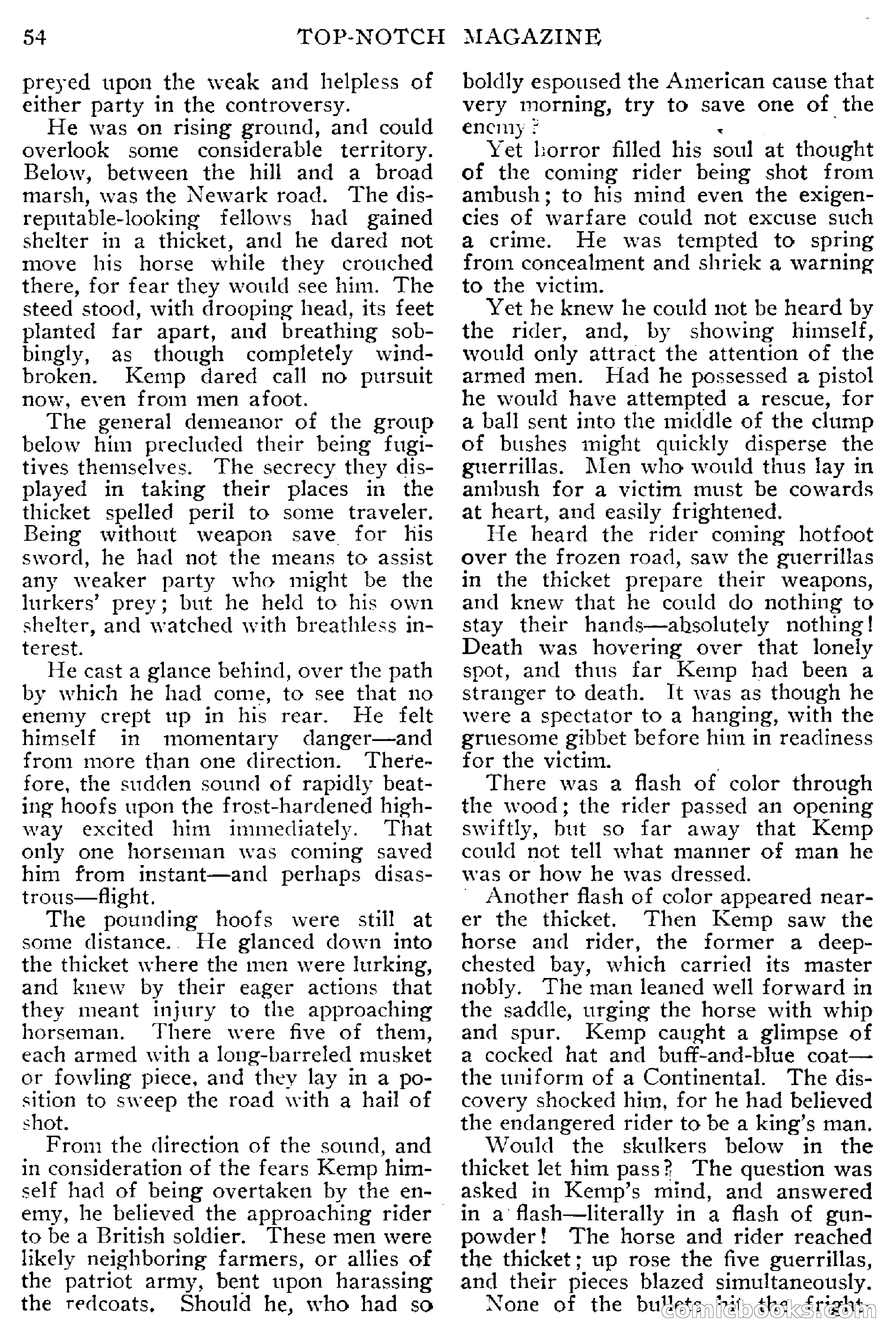 Top-Notch Magazine, February 1912 — page 60 of 204