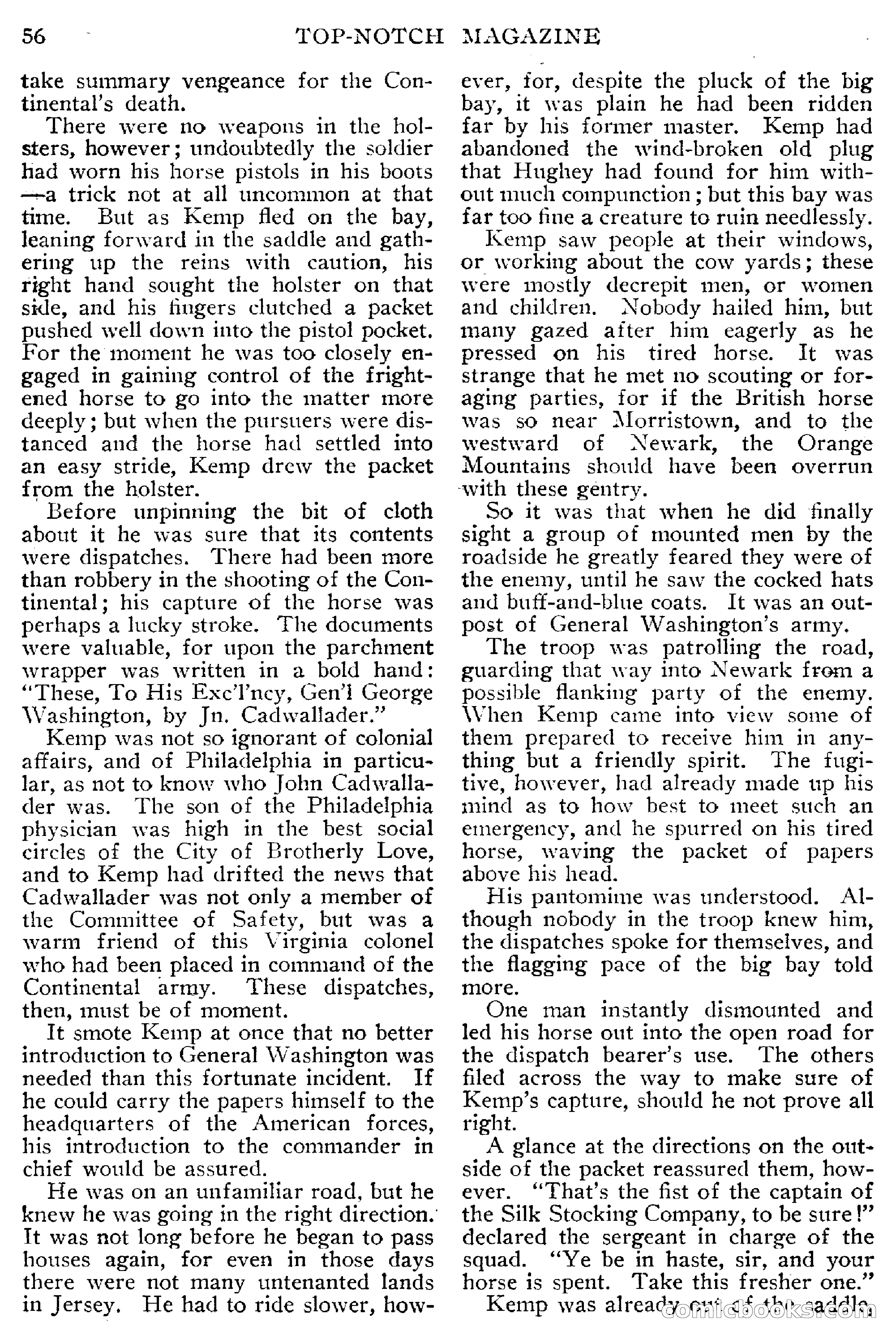 Top-Notch Magazine, February 1912 — page 62 of 204