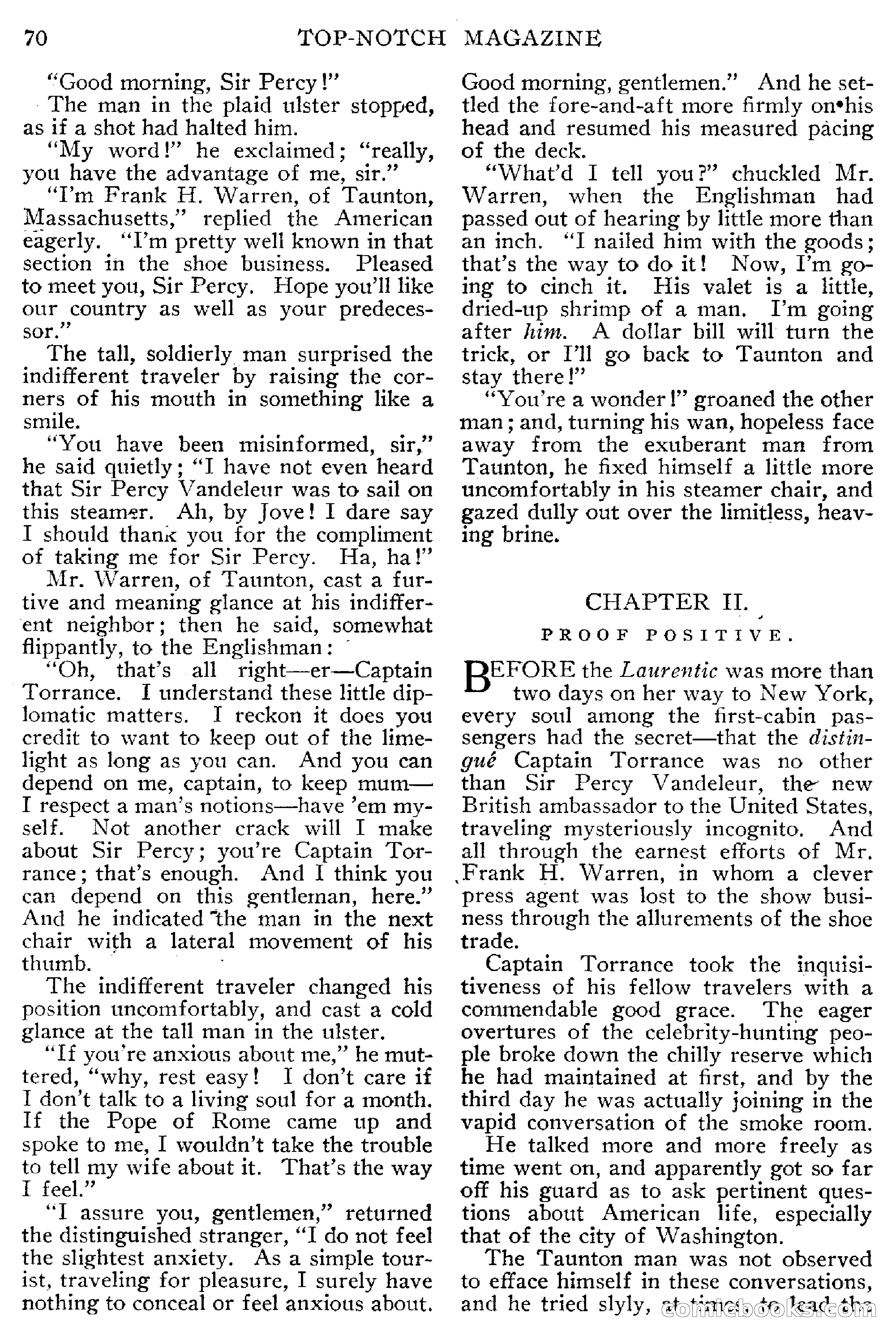 Top-Notch Magazine, February 1912 — page 76 of 204