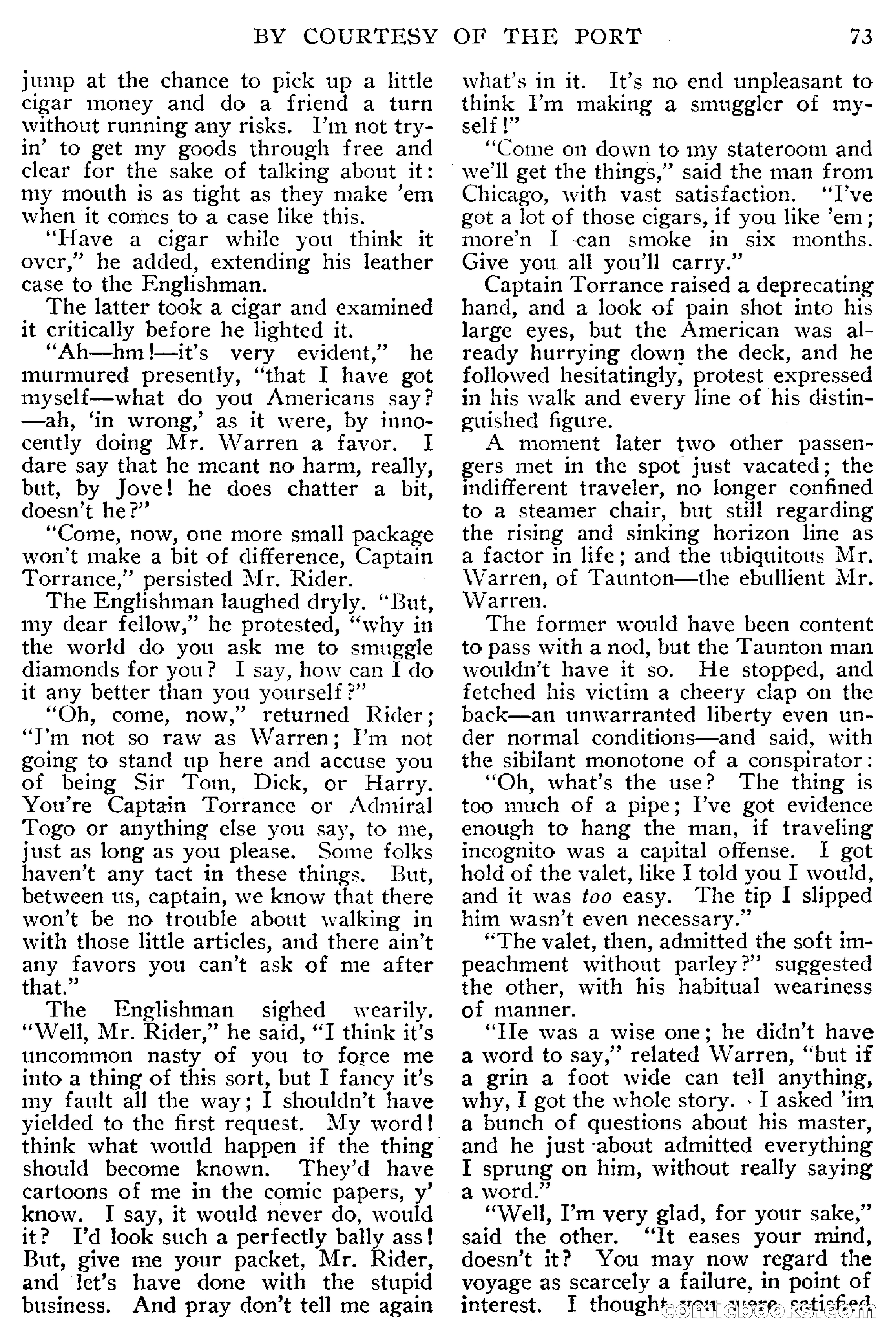 Top-Notch Magazine, February 1912 — page 79 of 204