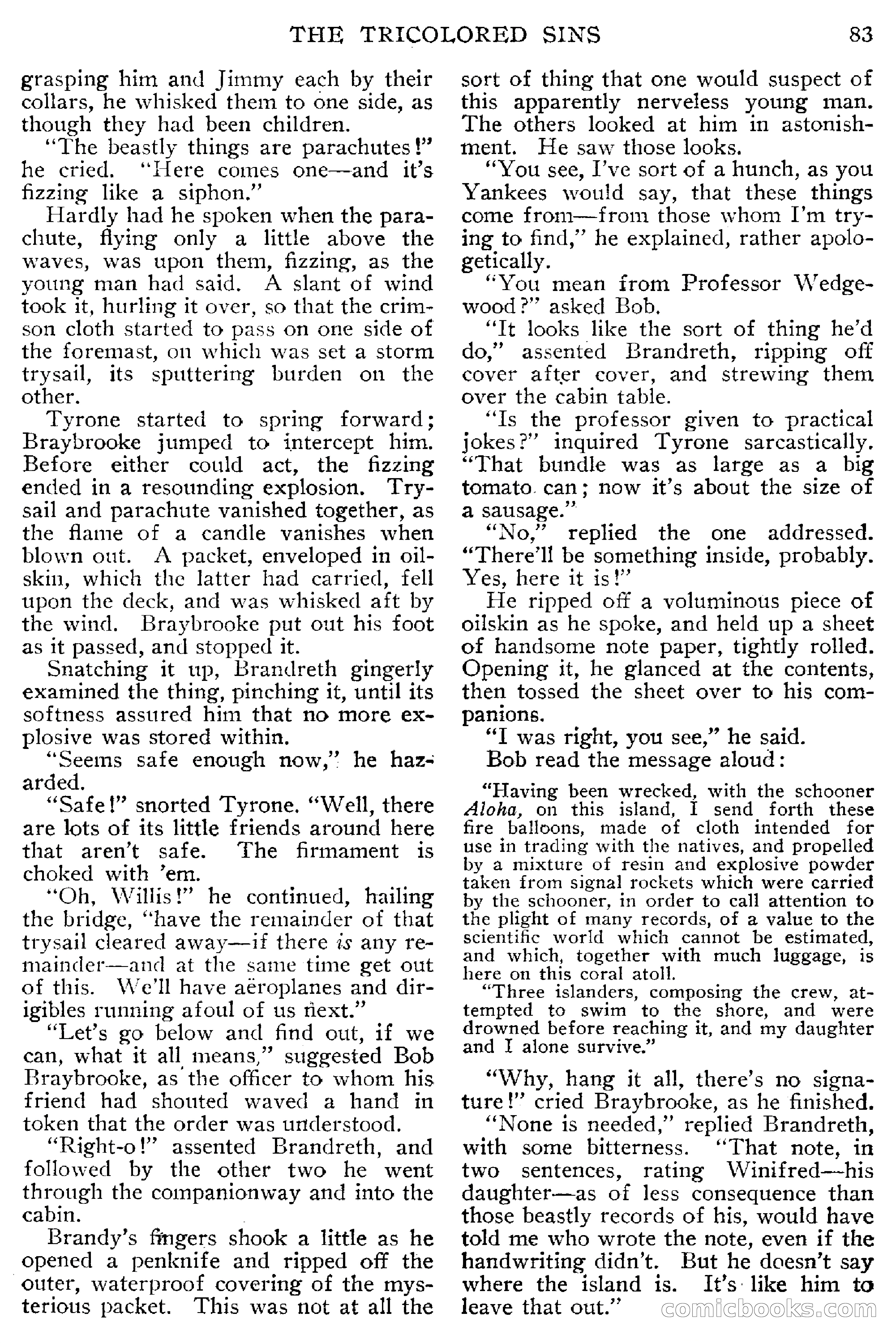 Top-Notch Magazine, February 1912 — page 89 of 204