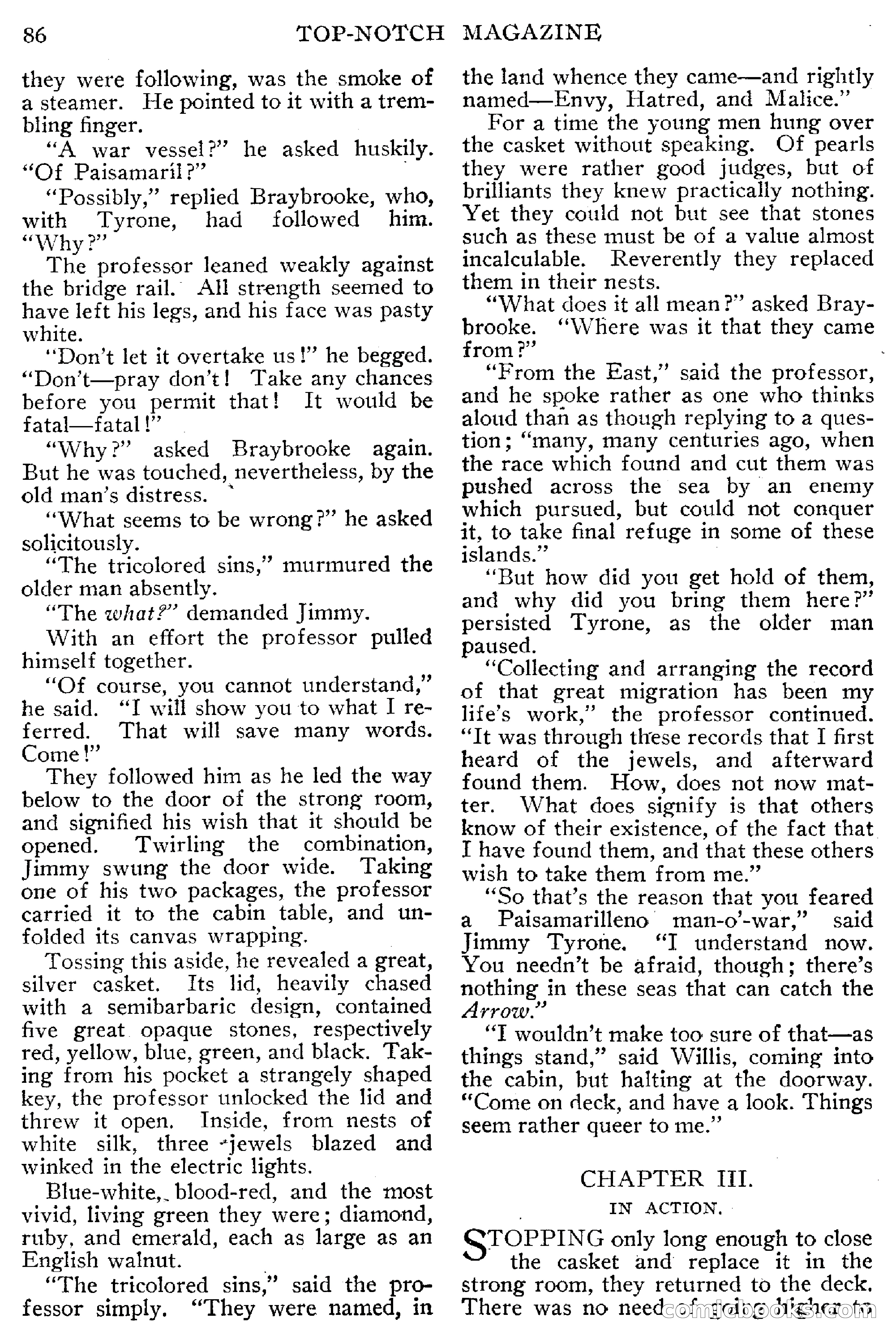 Top-Notch Magazine, February 1912 — page 92 of 204