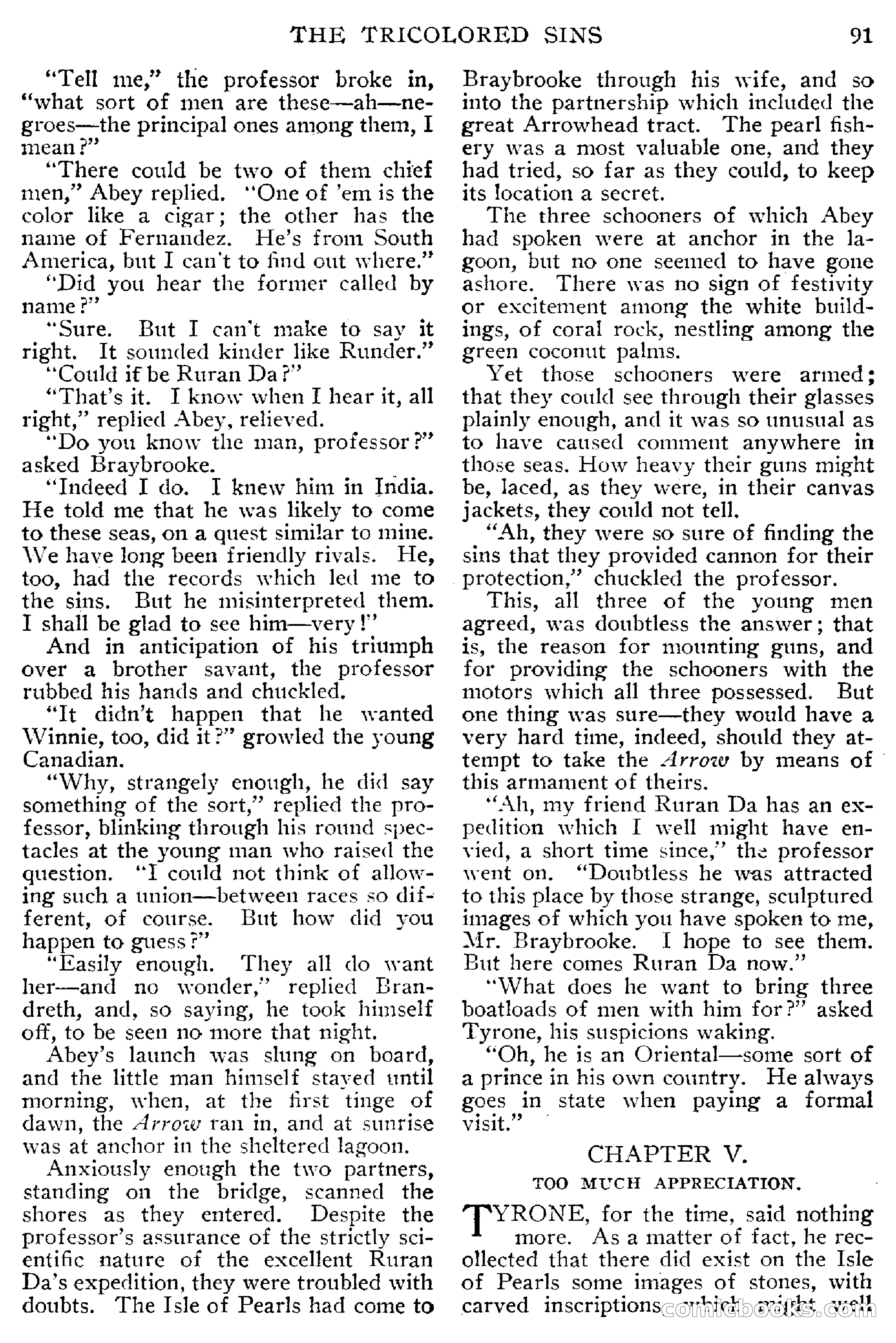 Top-Notch Magazine, February 1912 — page 97 of 204