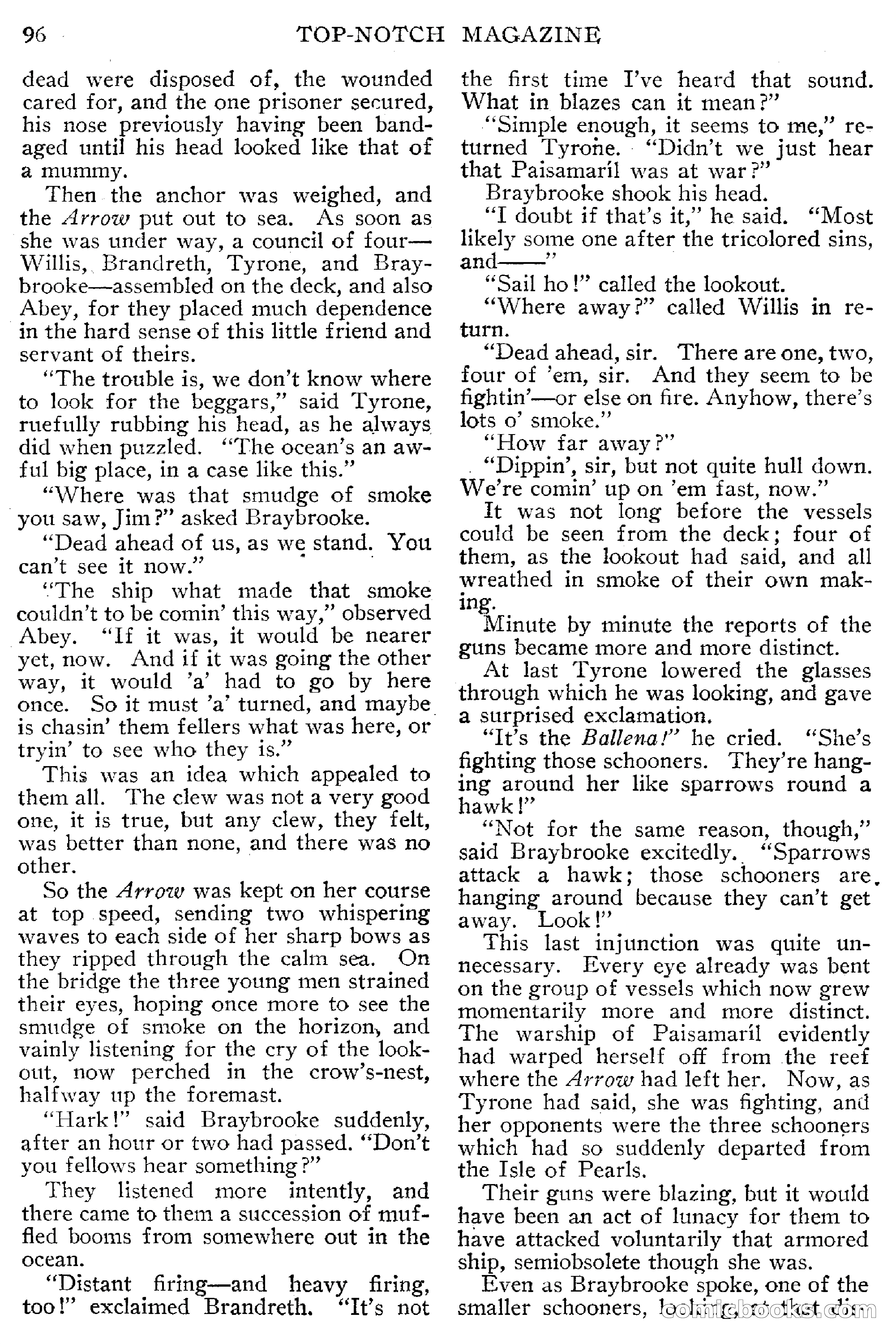 Top-Notch Magazine, February 1912 — page 102 of 204