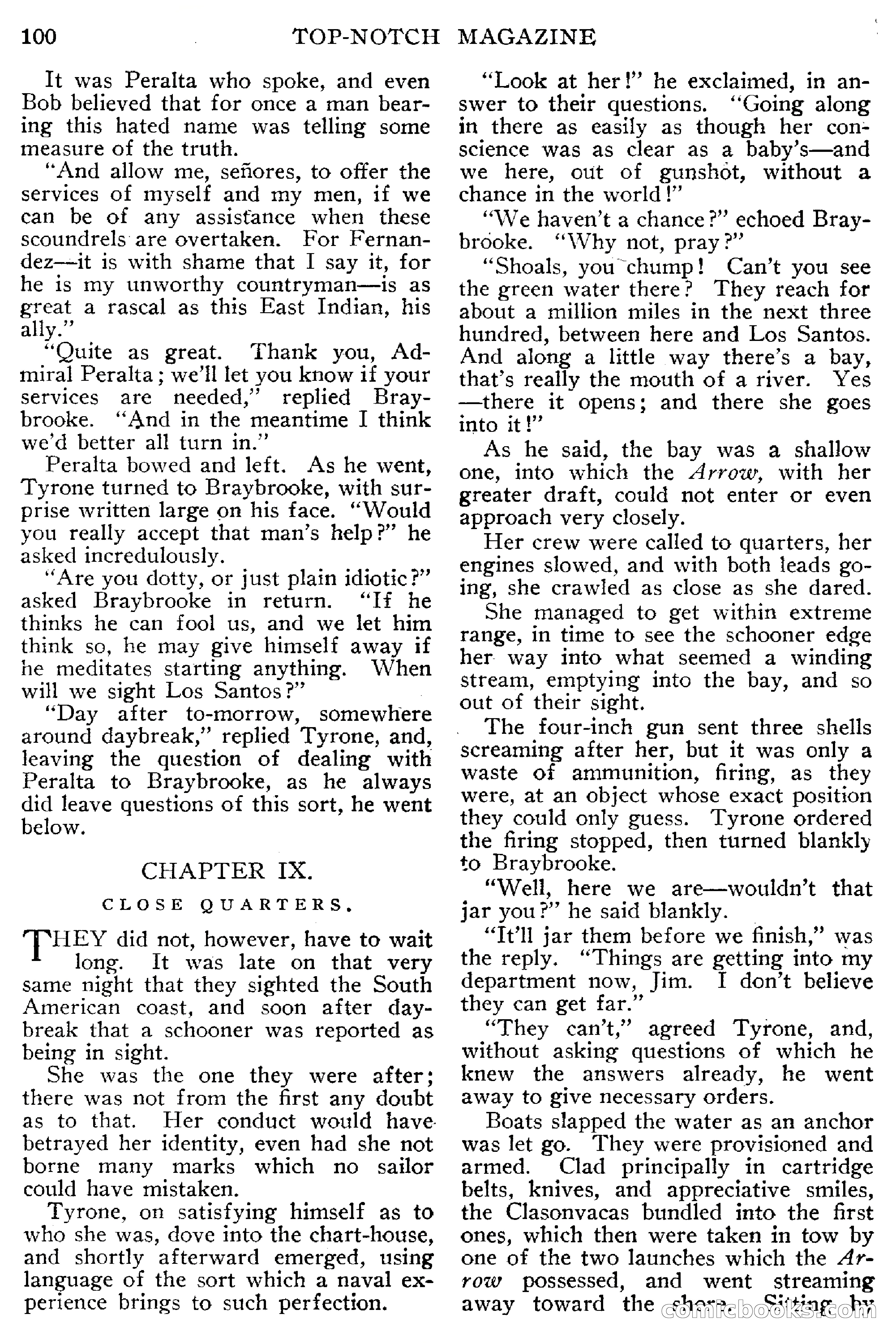 Top-Notch Magazine, February 1912 — page 106 of 204