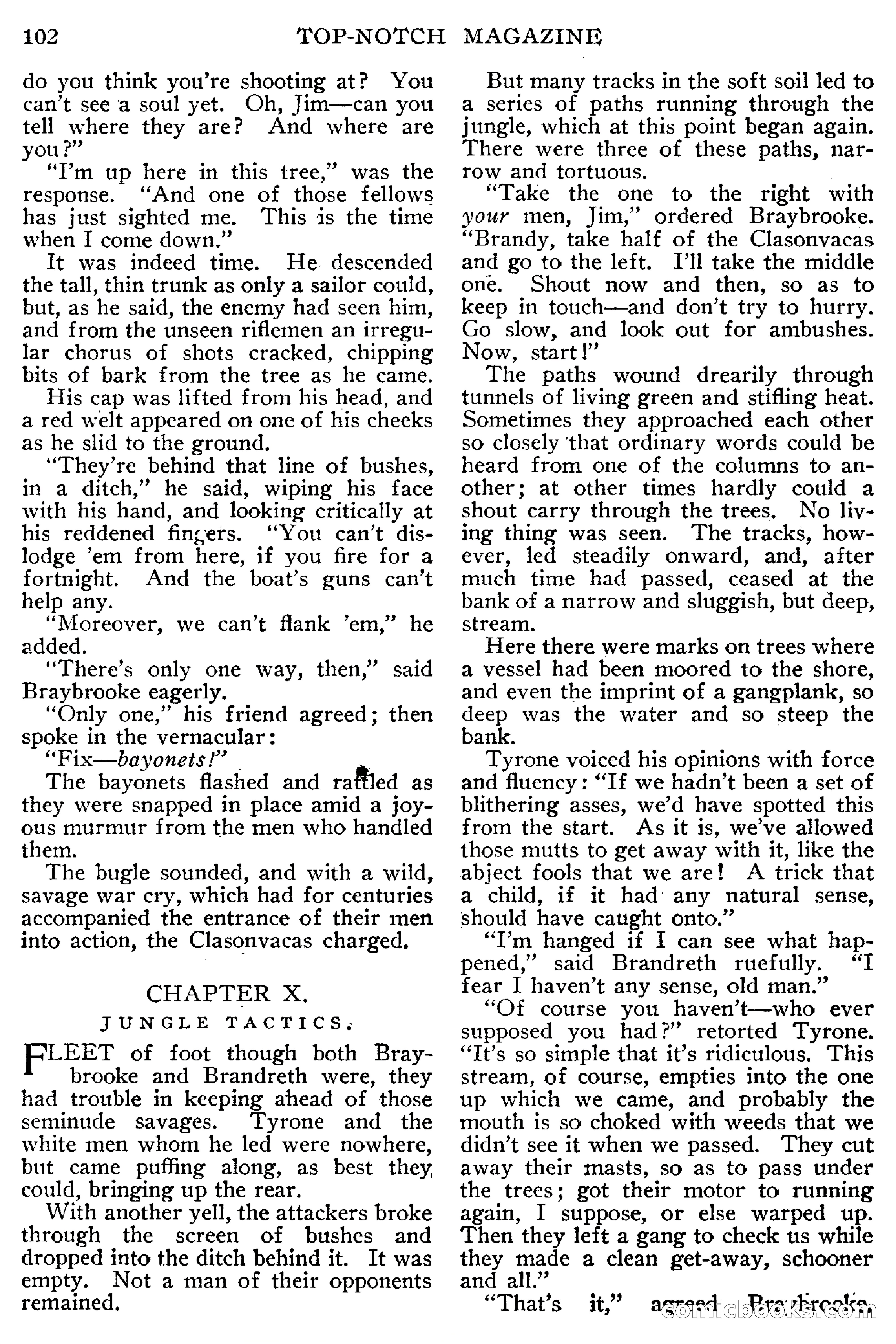 Top-Notch Magazine, February 1912 — page 108 of 204
