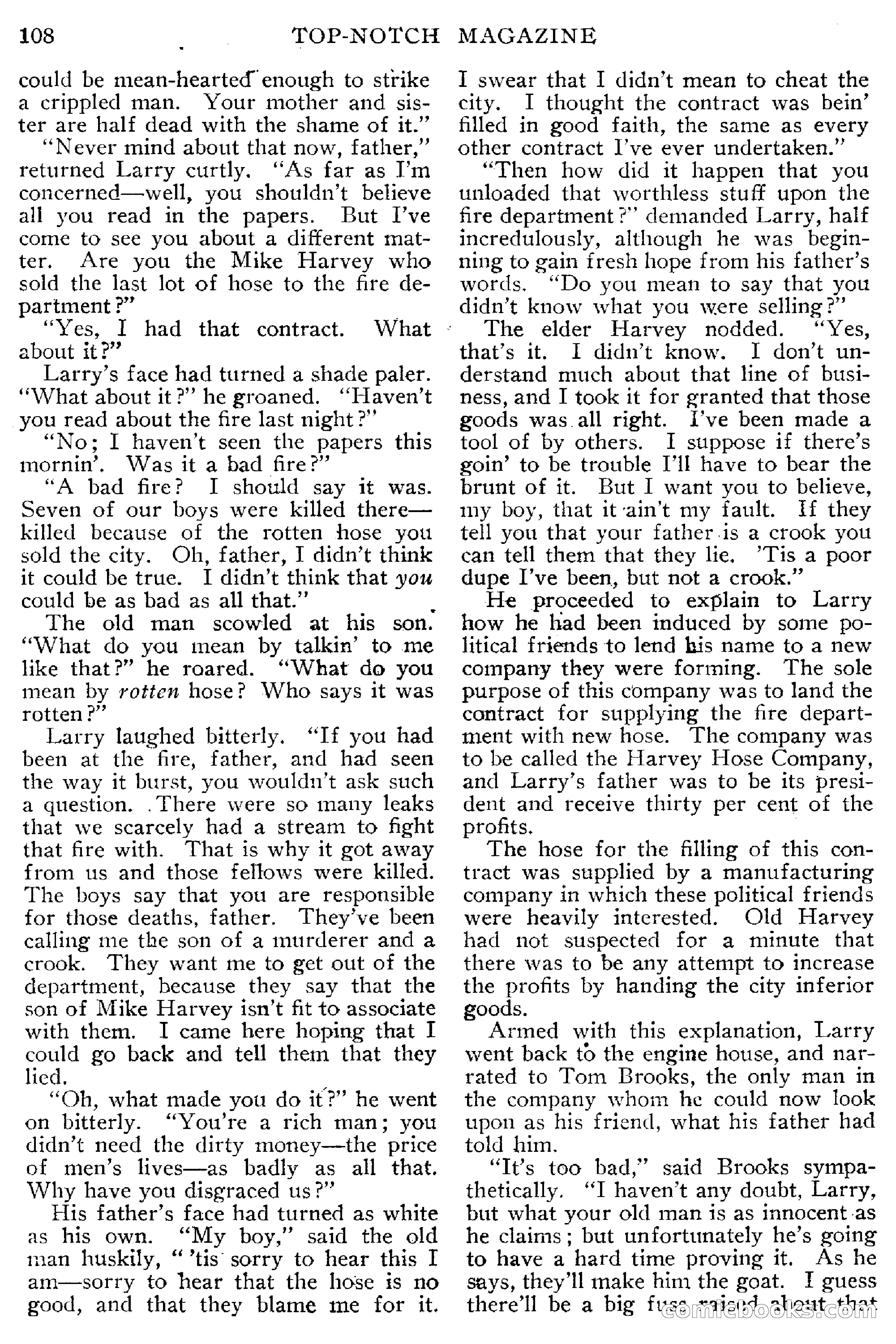 Top-Notch Magazine, February 1912 — page 114 of 204