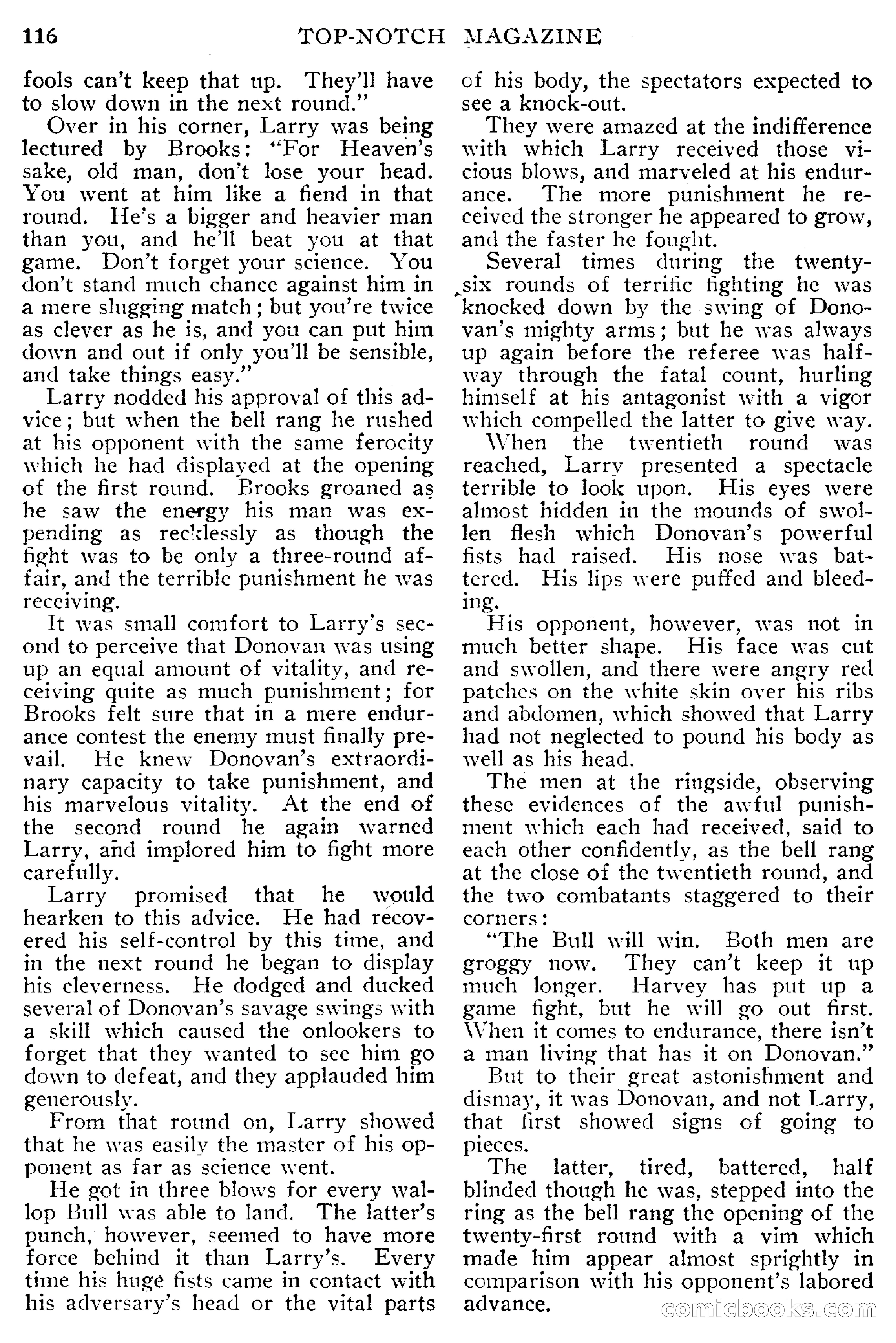 Top-Notch Magazine, February 1912 — page 122 of 204