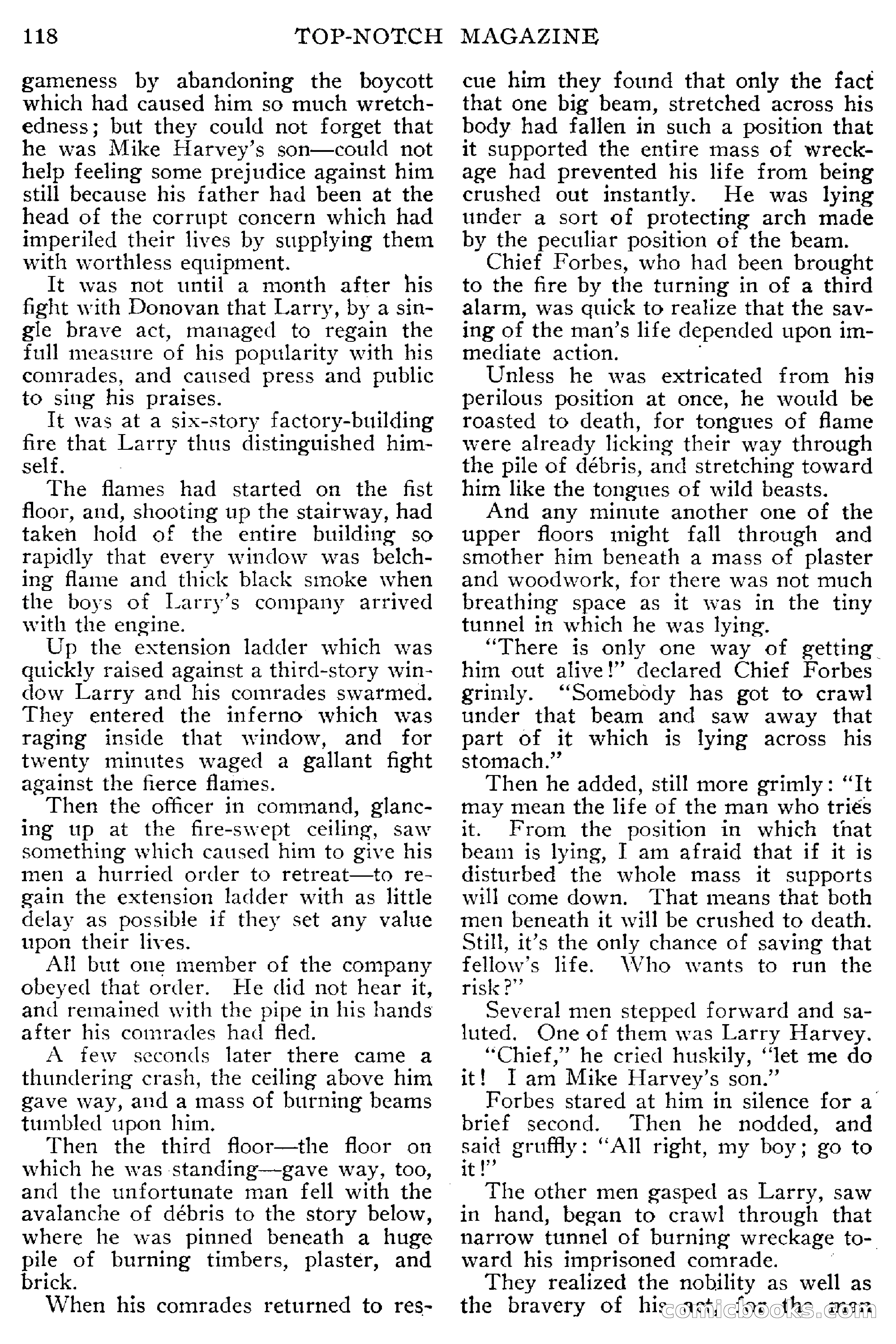 Top-Notch Magazine, February 1912 — page 124 of 204
