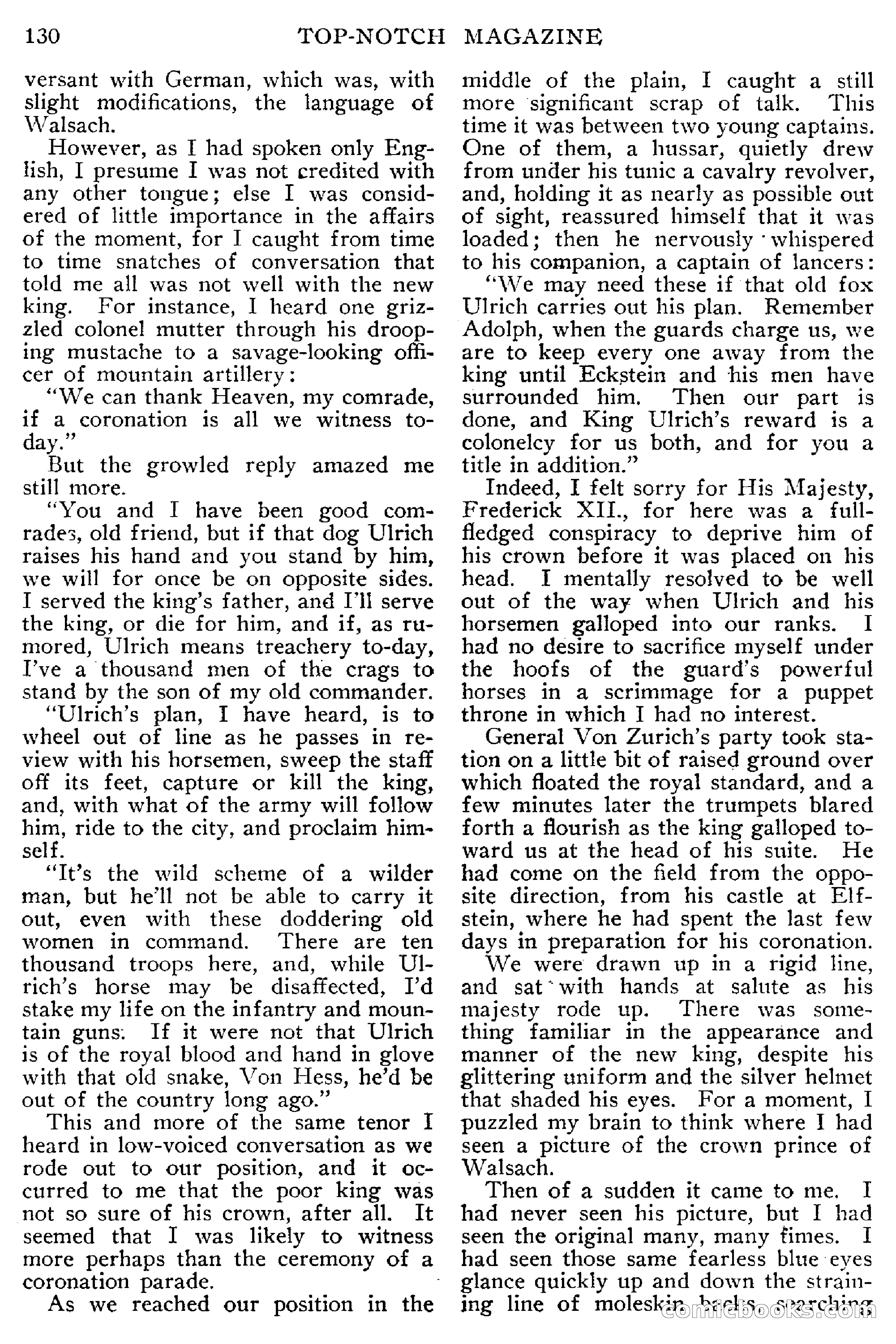 Top-Notch Magazine, February 1912 — page 136 of 204