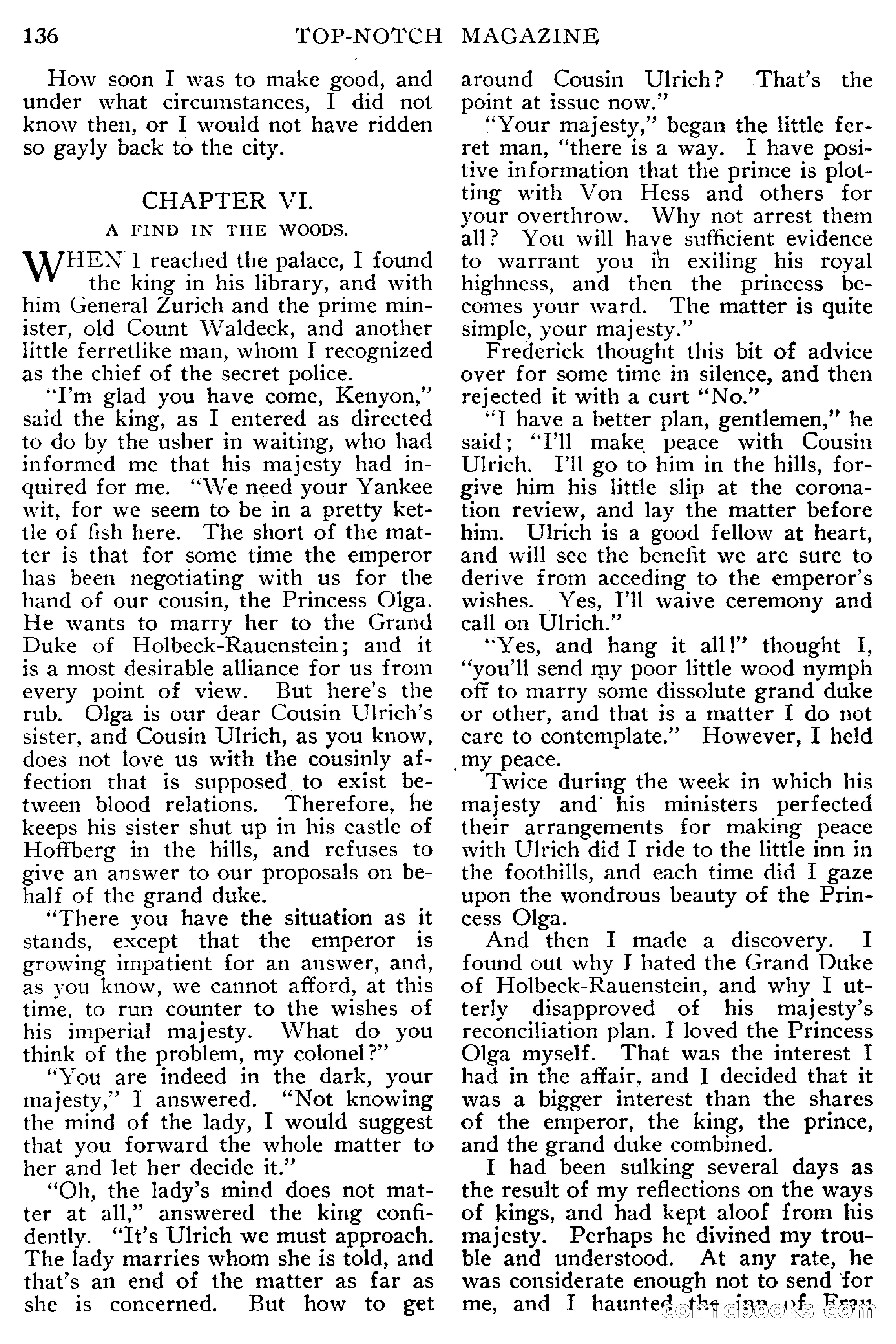 Top-Notch Magazine, February 1912 — page 142 of 204