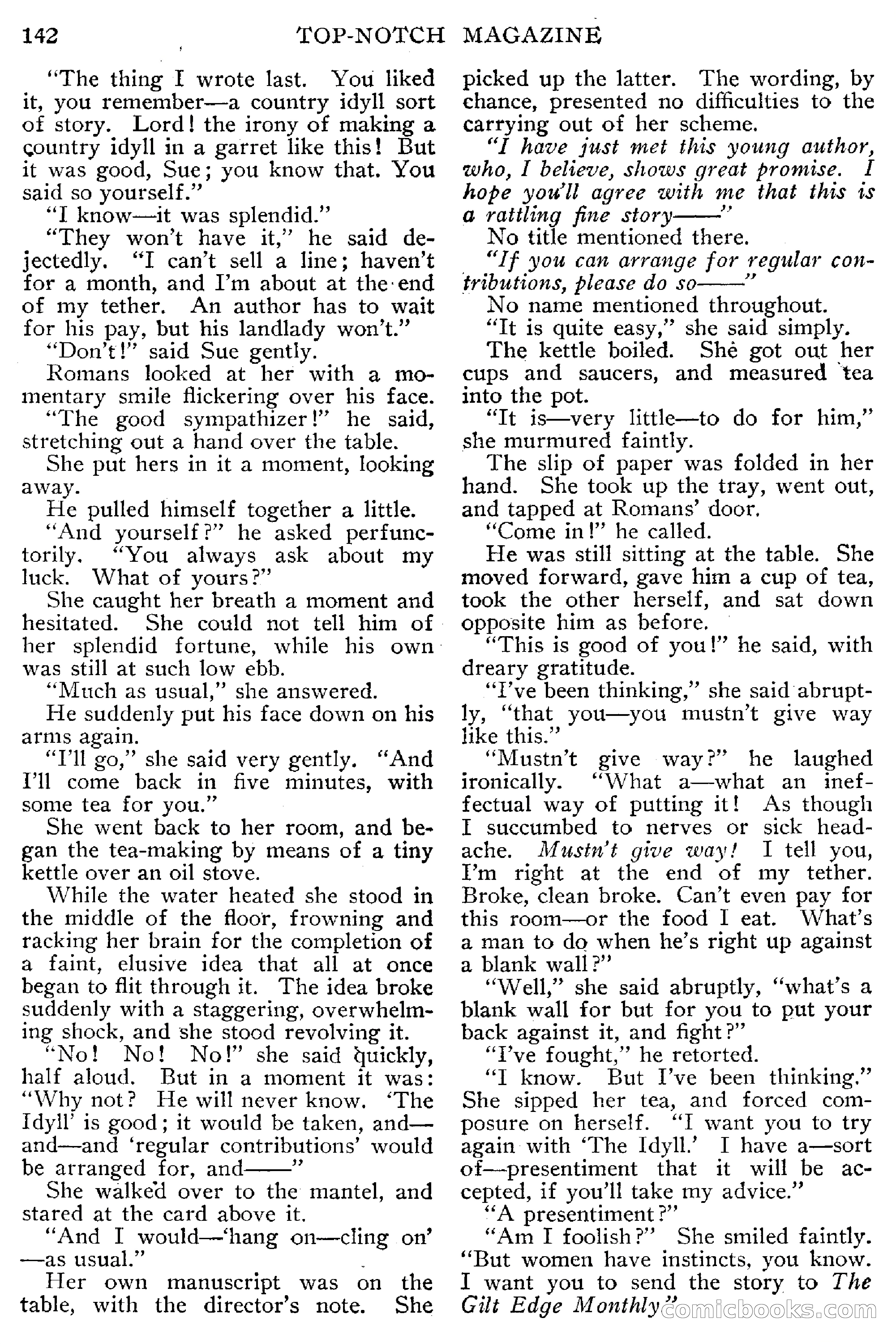 Top-Notch Magazine, February 1912 — page 148 of 204