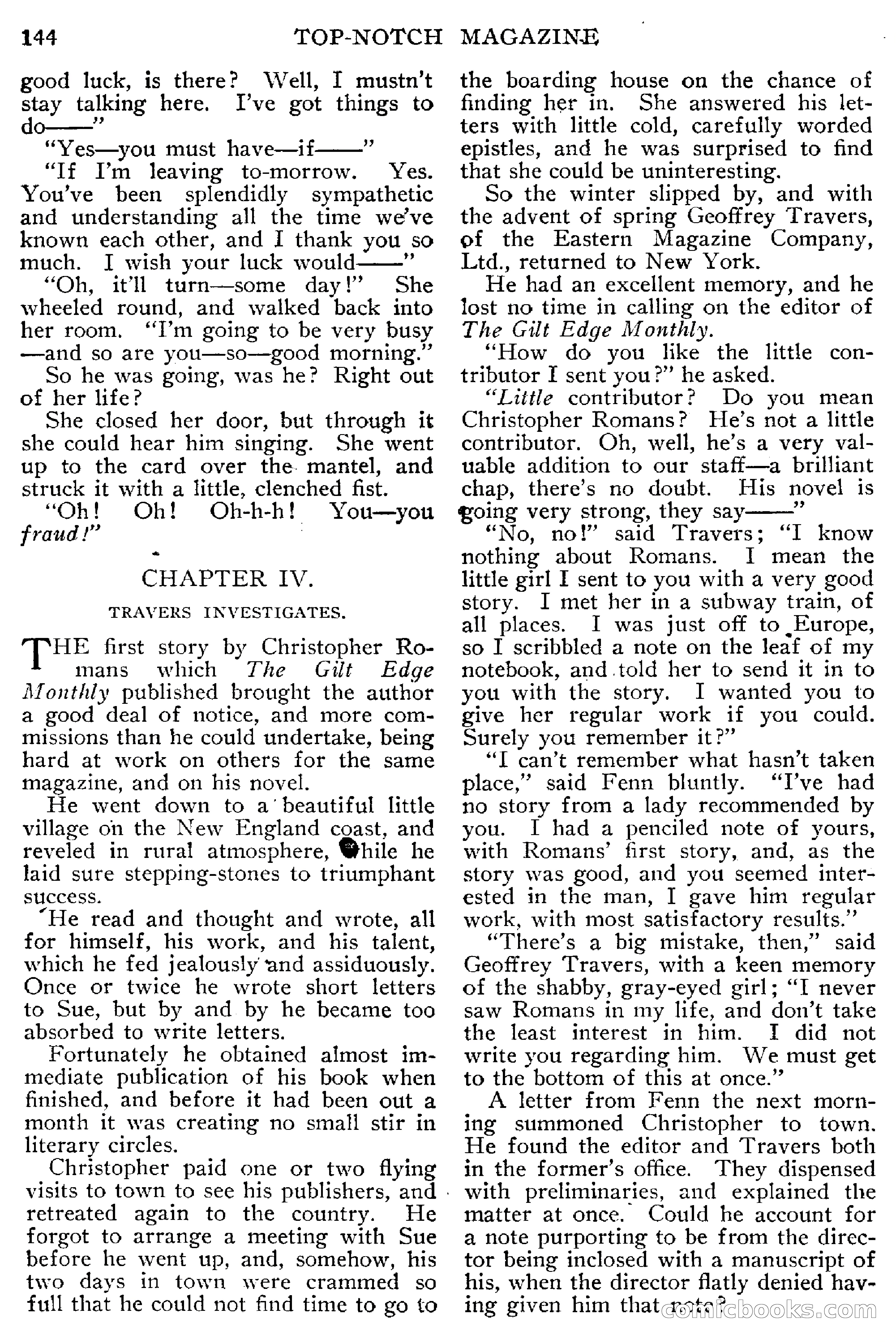 Top-Notch Magazine, February 1912 — page 150 of 204