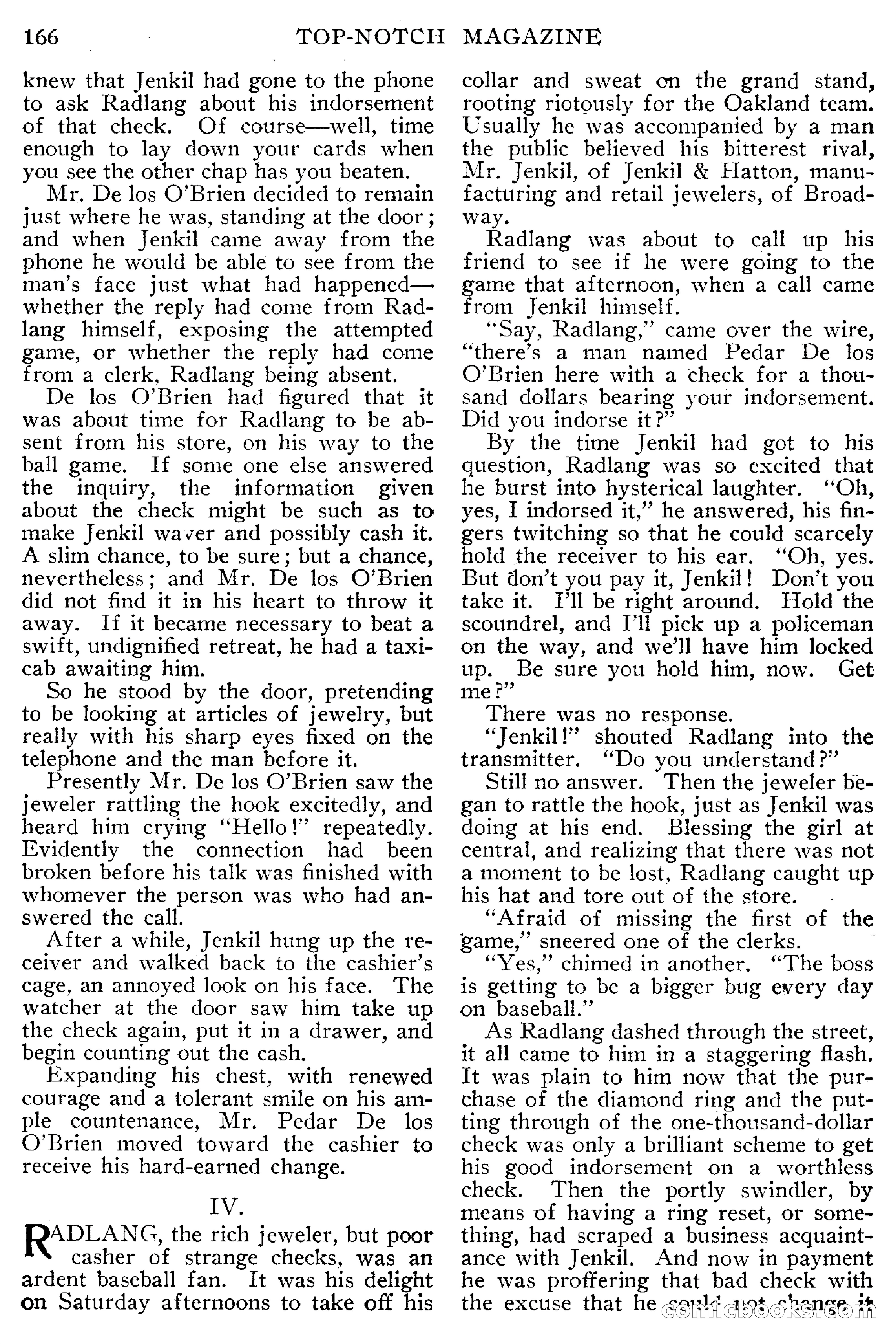Top-Notch Magazine, February 1912 — page 172 of 204