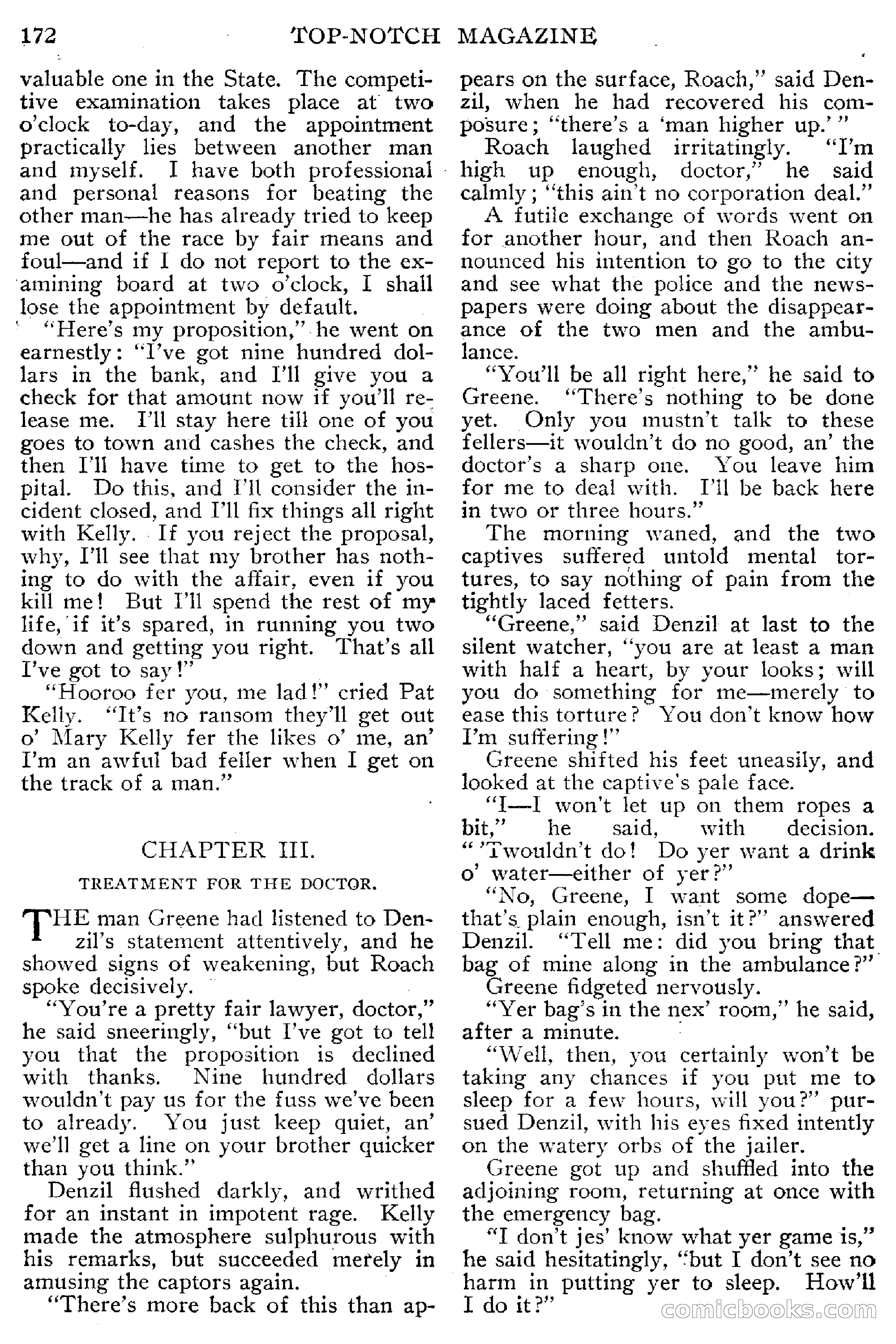 Top-Notch Magazine, February 1912 — page 178 of 204