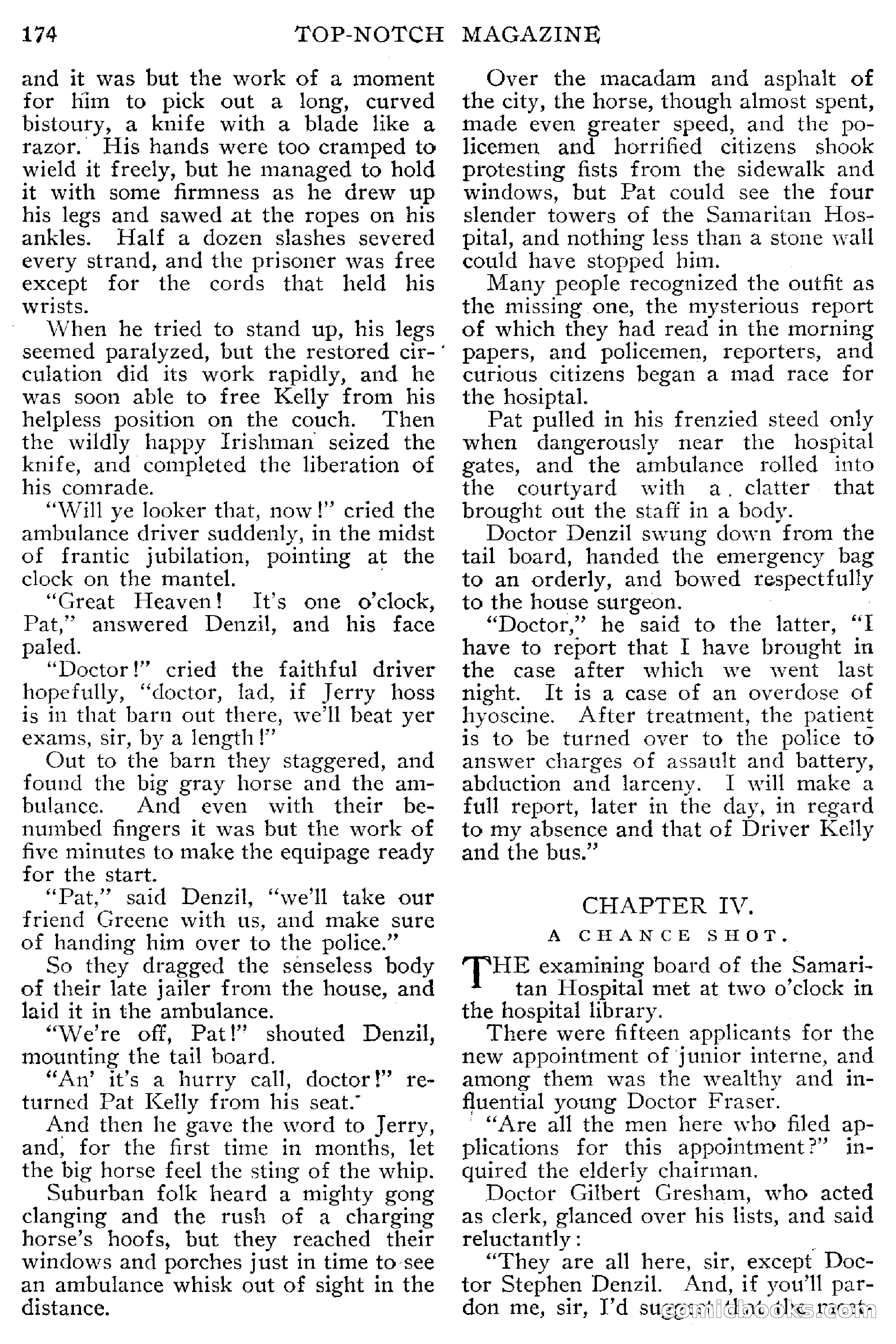Top-Notch Magazine, February 1912 — page 180 of 204