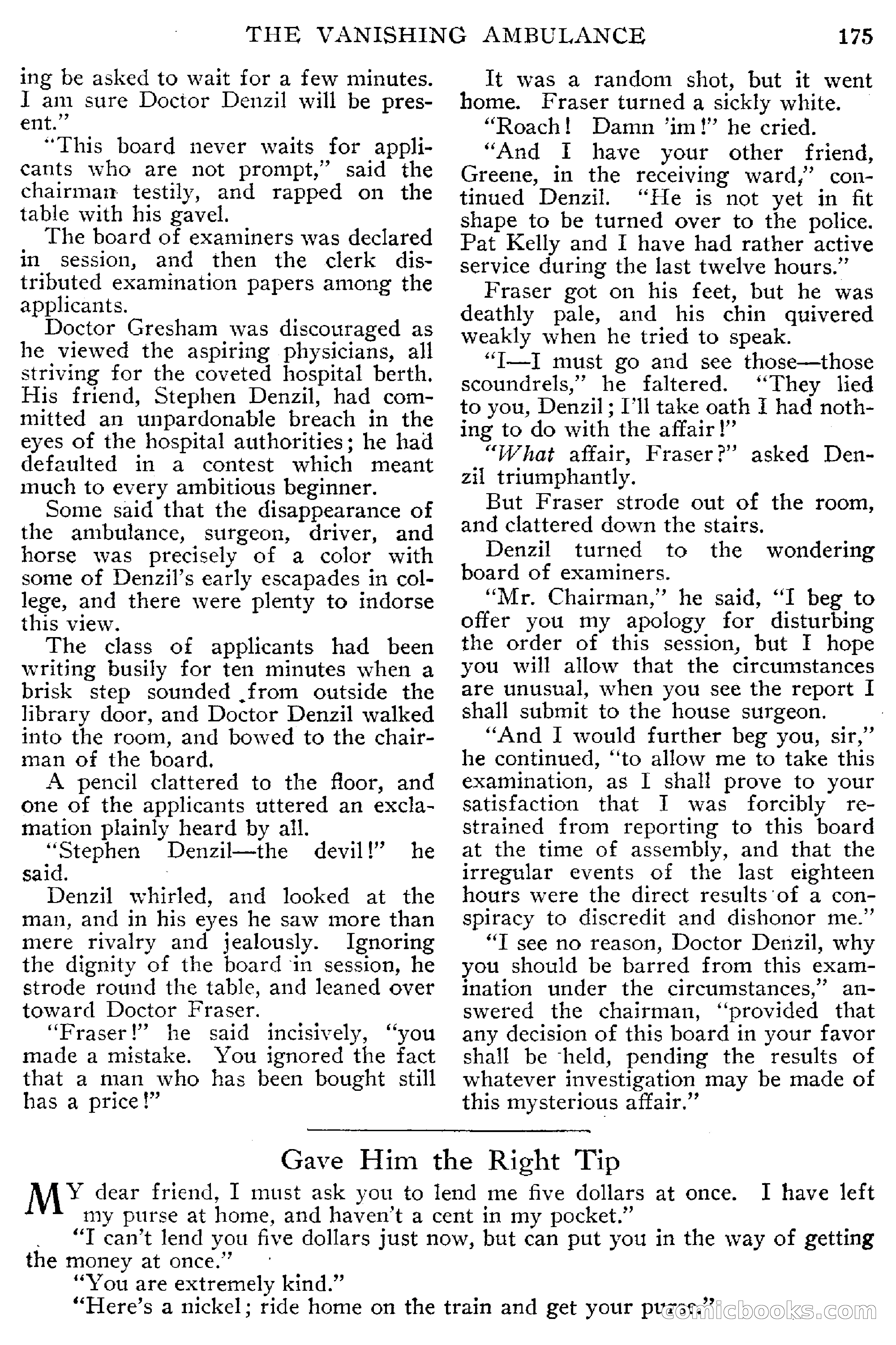 Top-Notch Magazine, February 1912 — page 181 of 204