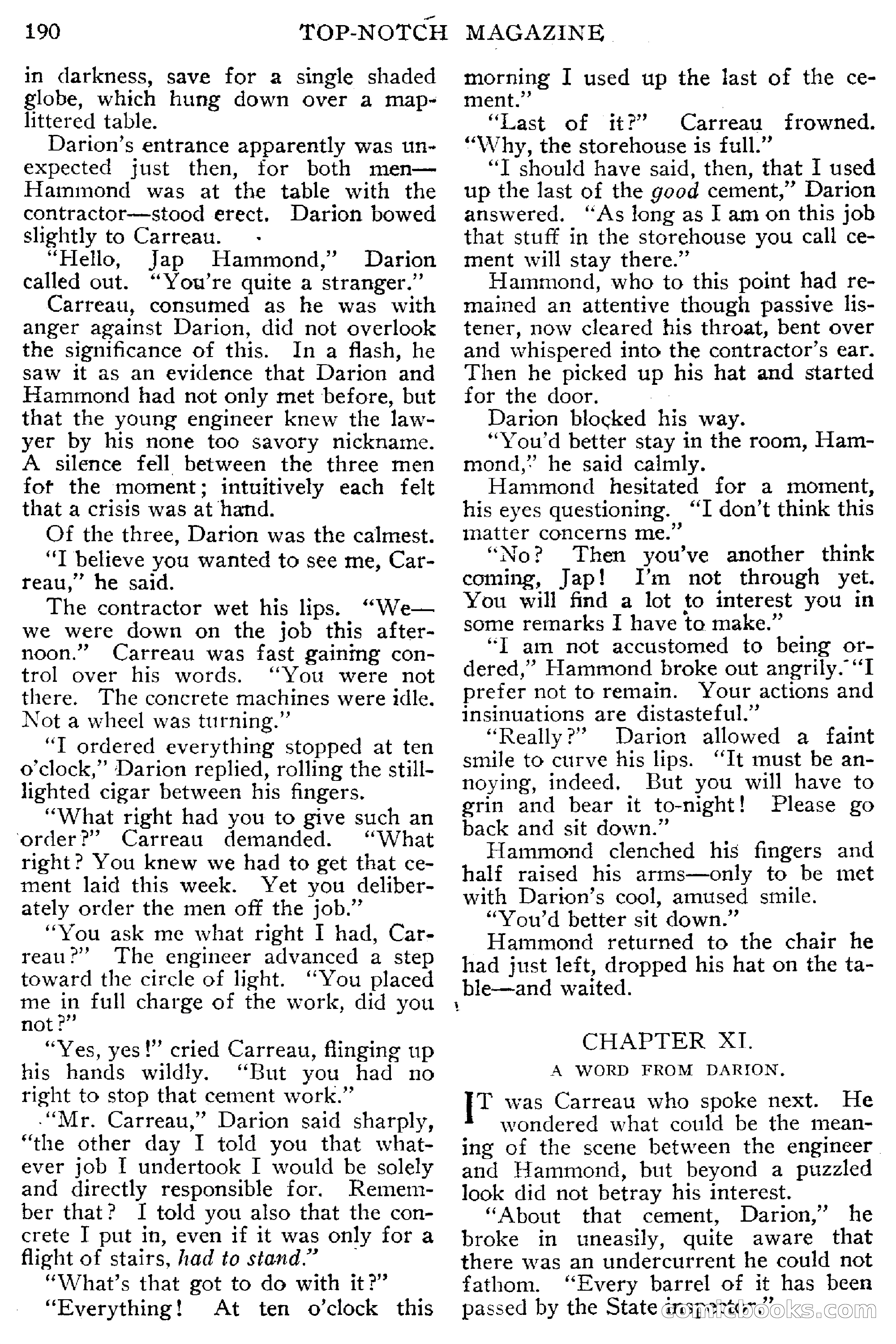 Top-Notch Magazine, February 1912 — page 196 of 204