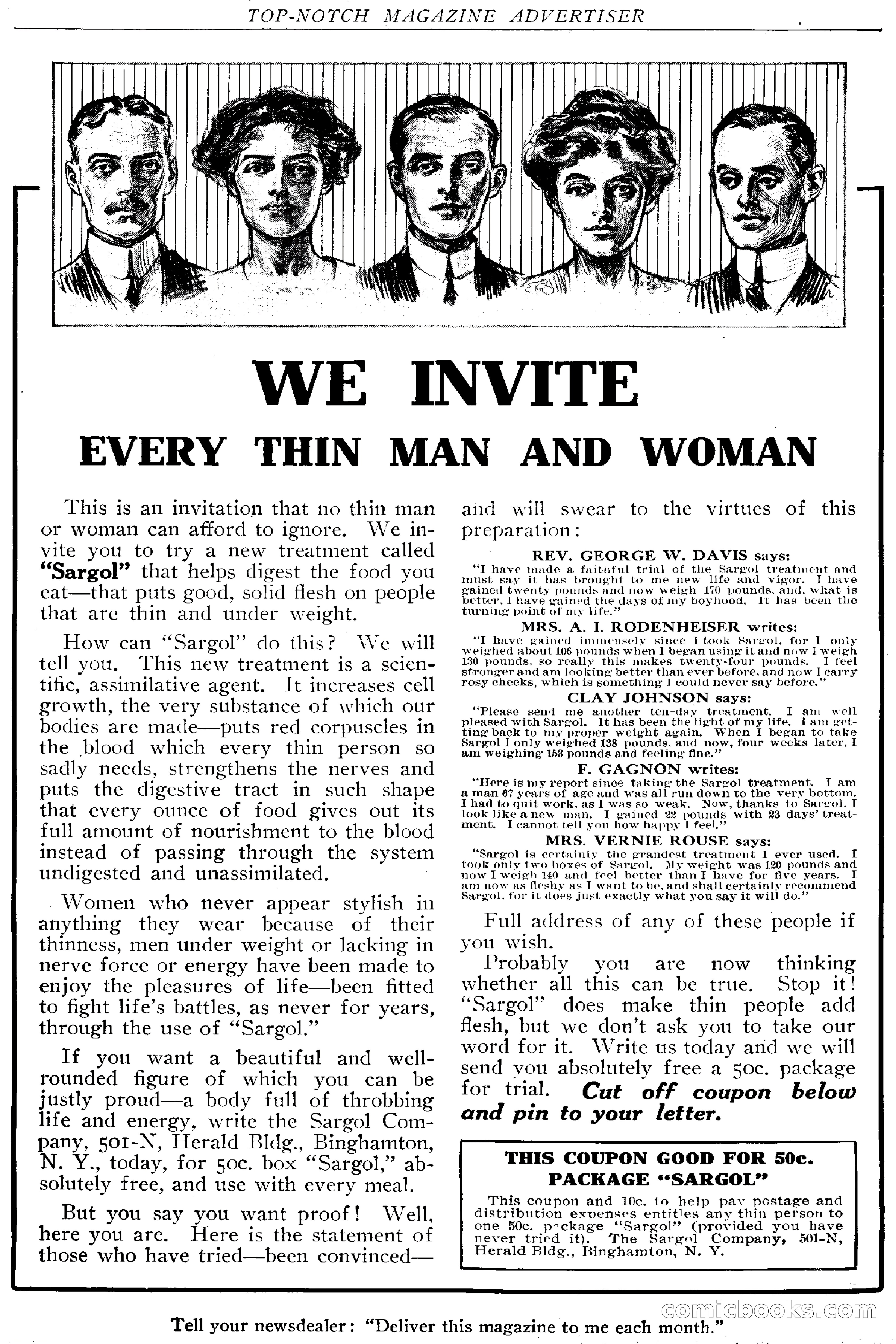 Top-Notch Magazine, February 1912 — page 199 of 204