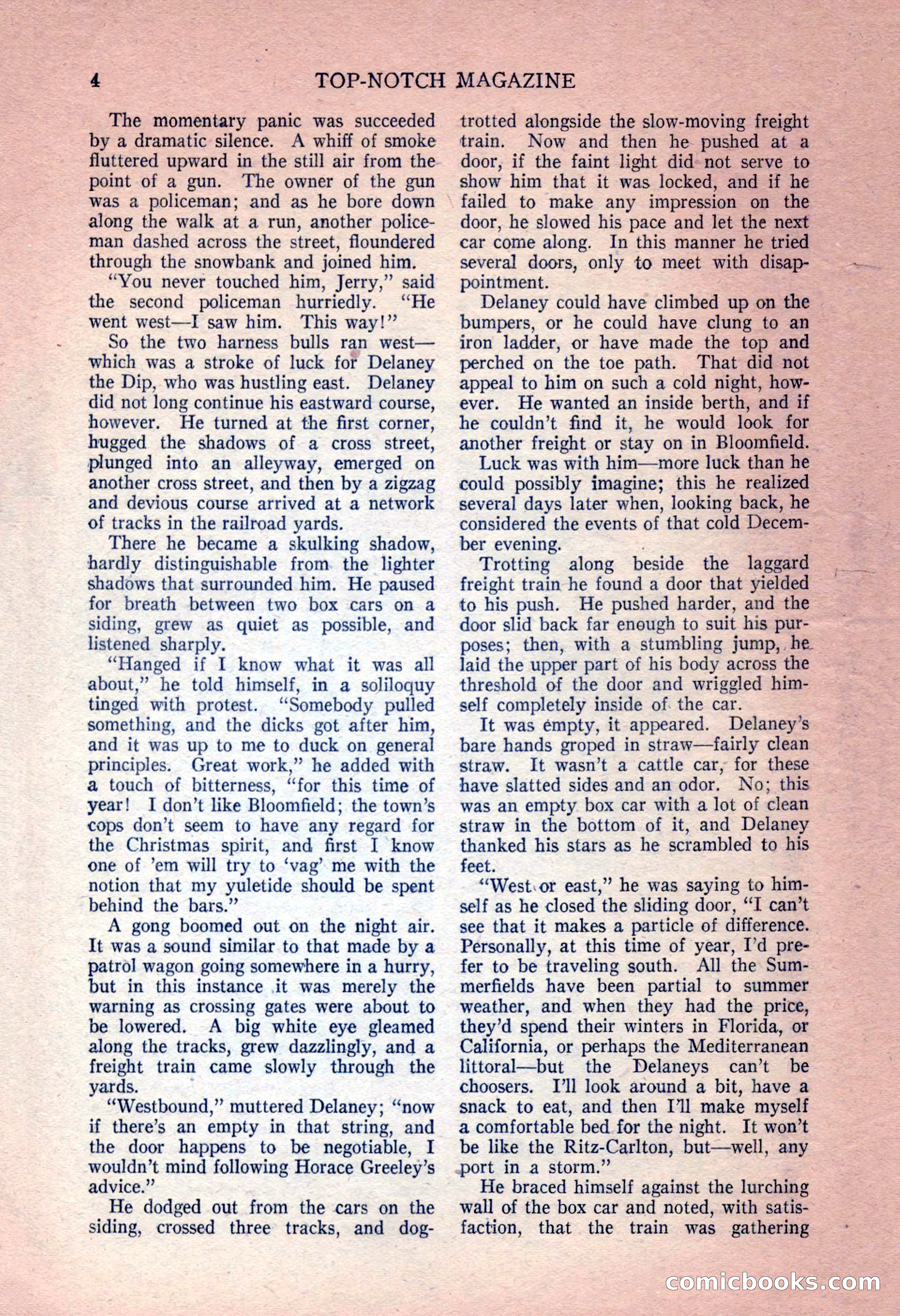 Top-Notch Magazine, December 15, 1924 — page 6 of 148