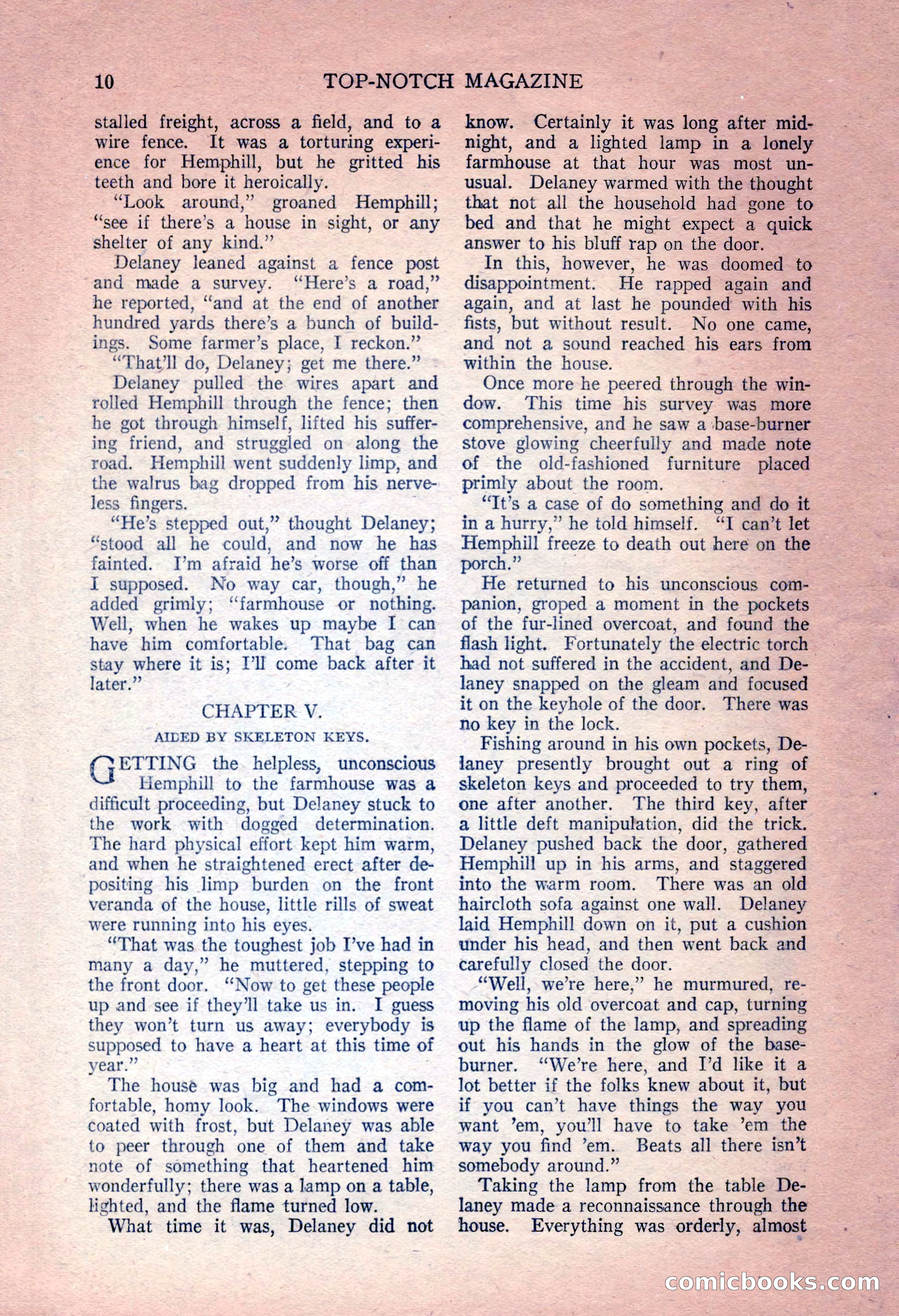 Top-Notch Magazine, December 15, 1924 — page 12 of 148