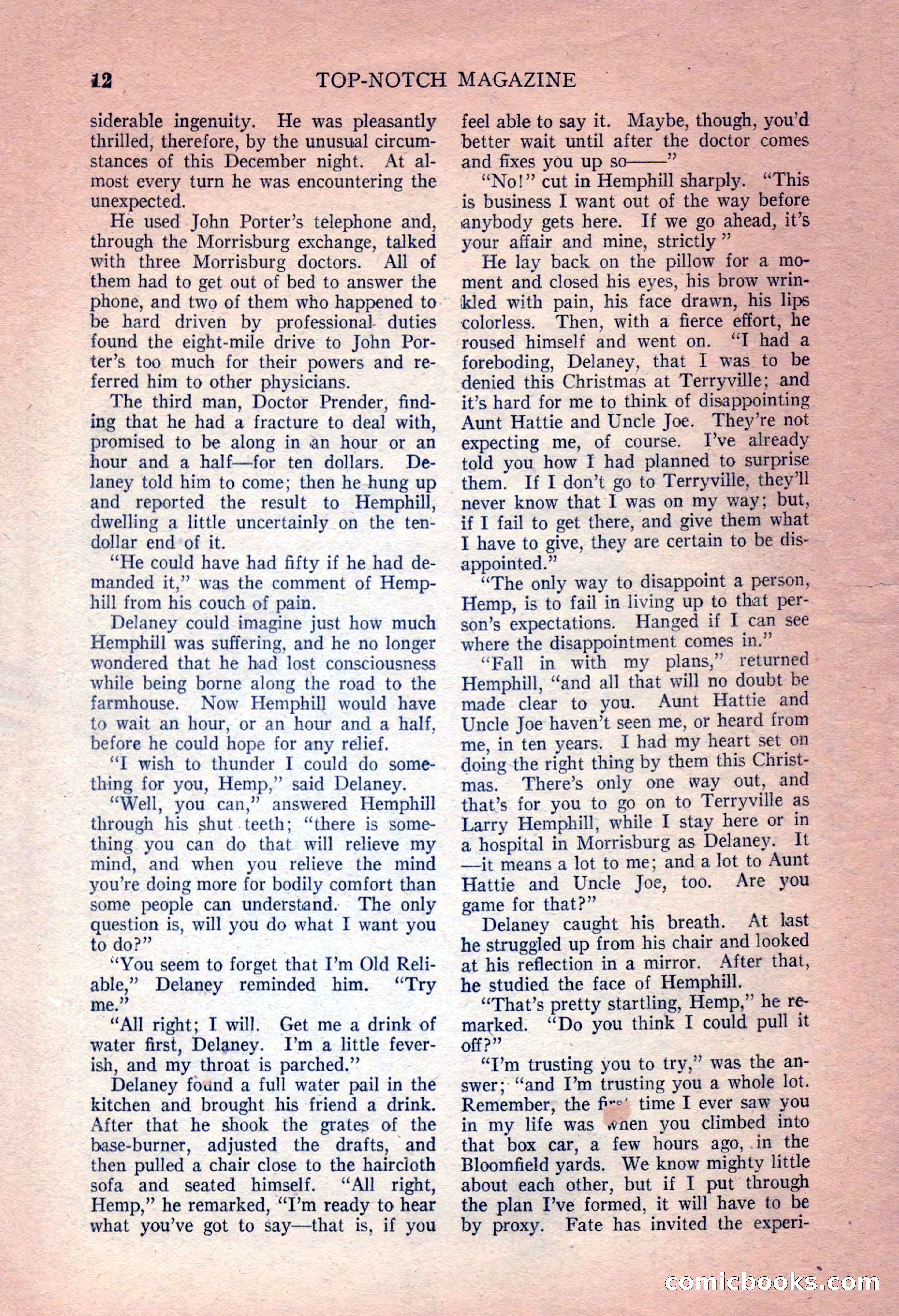 Top-Notch Magazine, December 15, 1924 — page 14 of 148