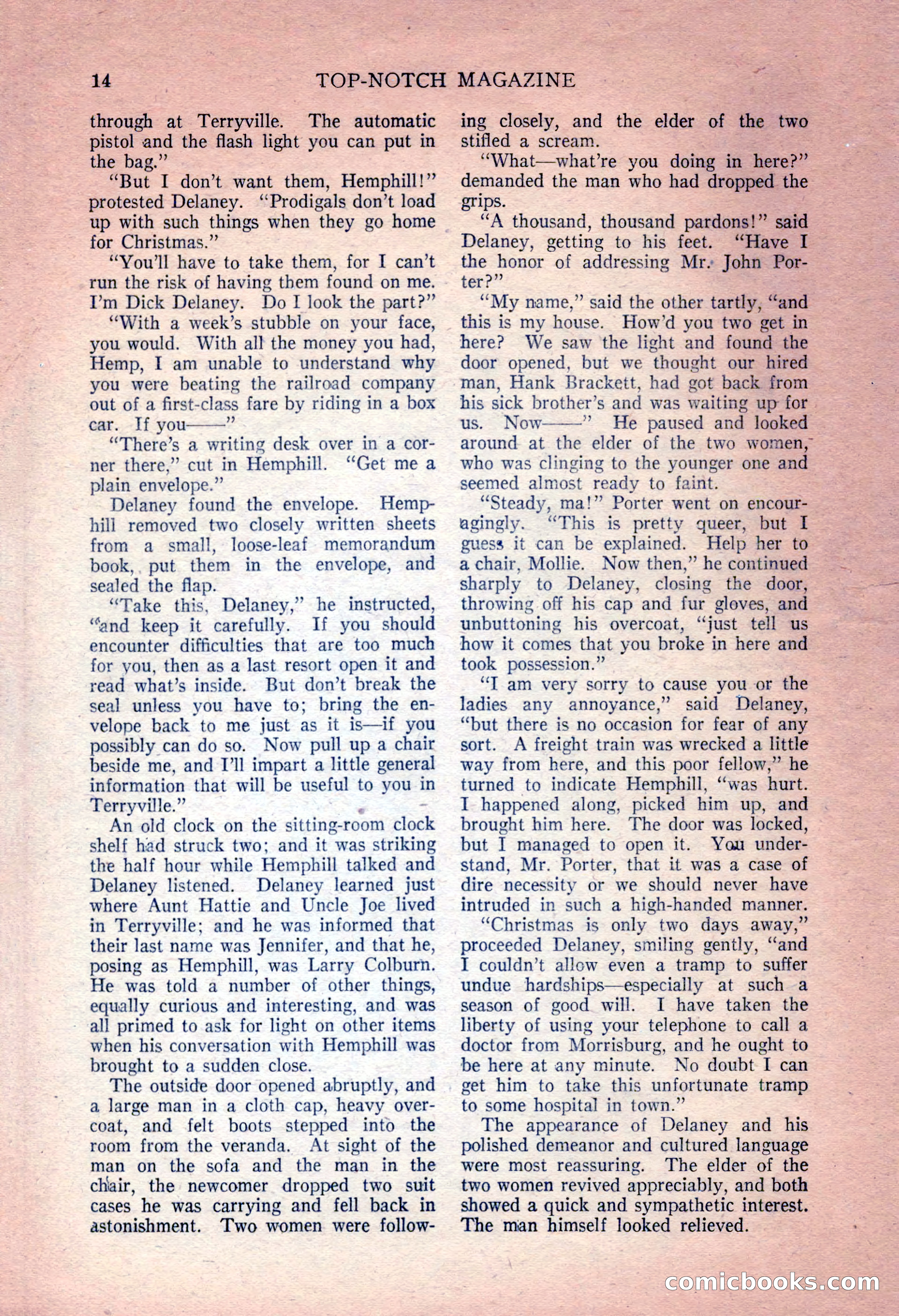 Top-Notch Magazine, December 15, 1924 — page 16 of 148
