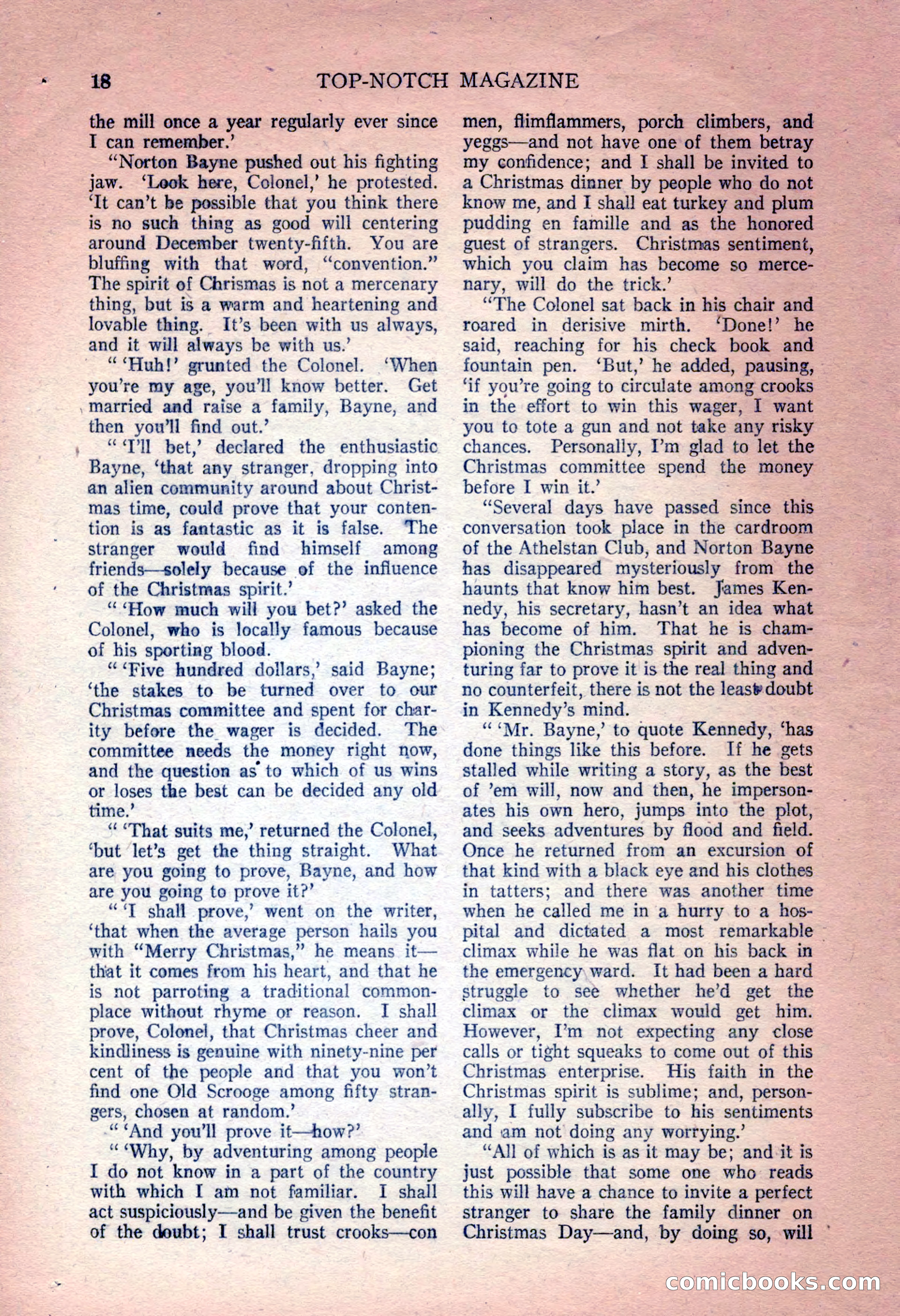 Top-Notch Magazine, December 15, 1924 — page 20 of 148