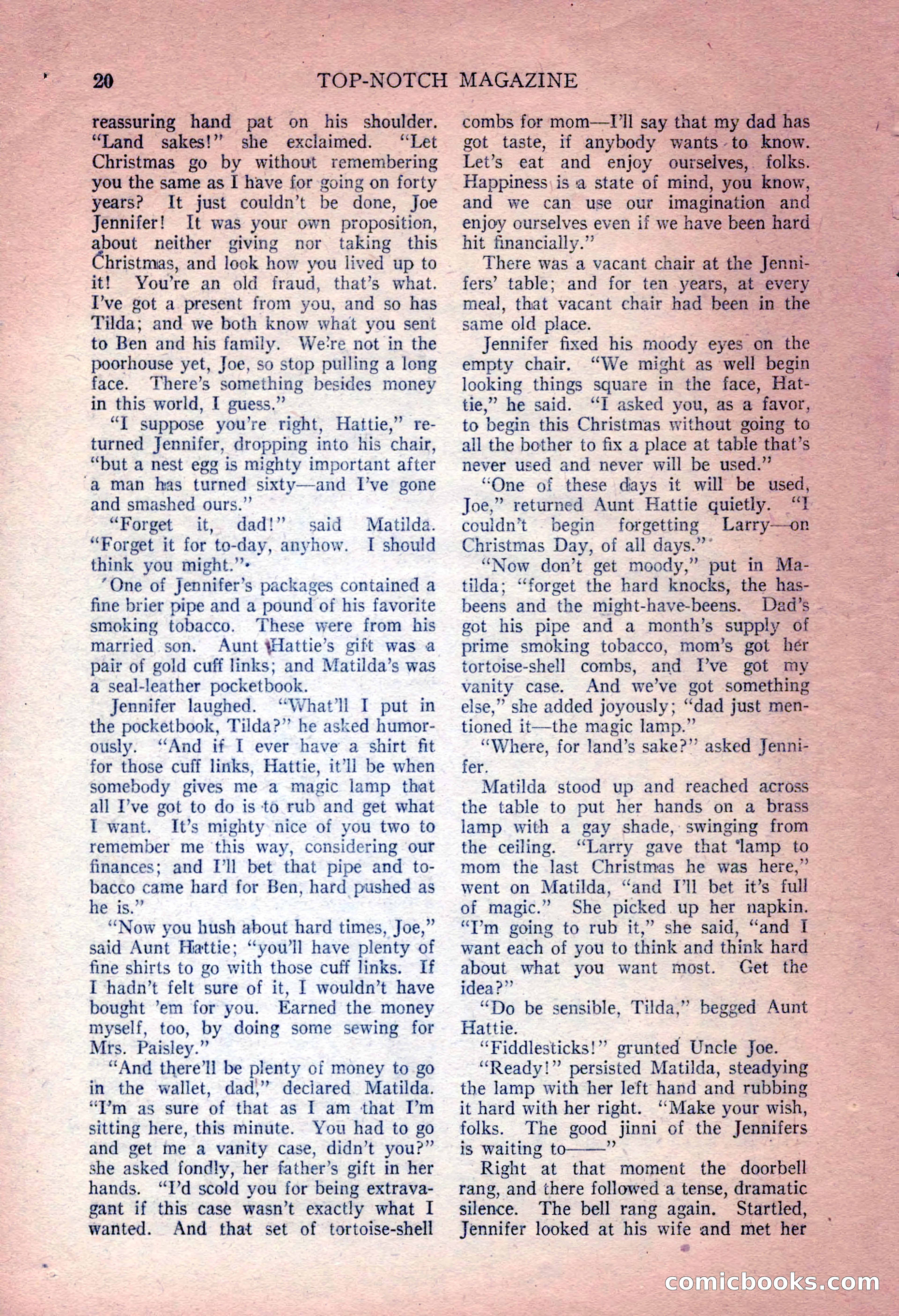 Top-Notch Magazine, December 15, 1924 — page 22 of 148