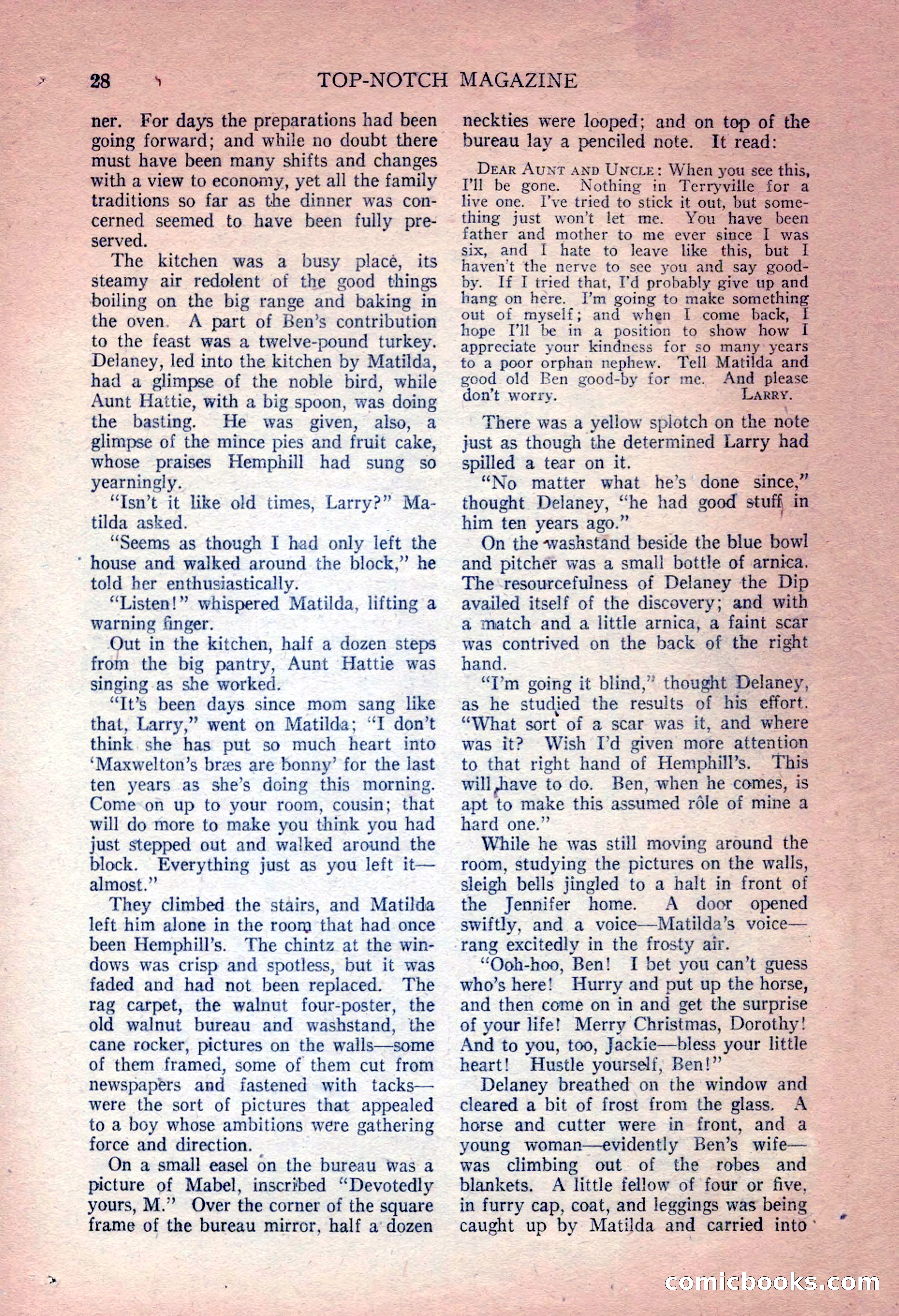 Top-Notch Magazine, December 15, 1924 — page 30 of 148