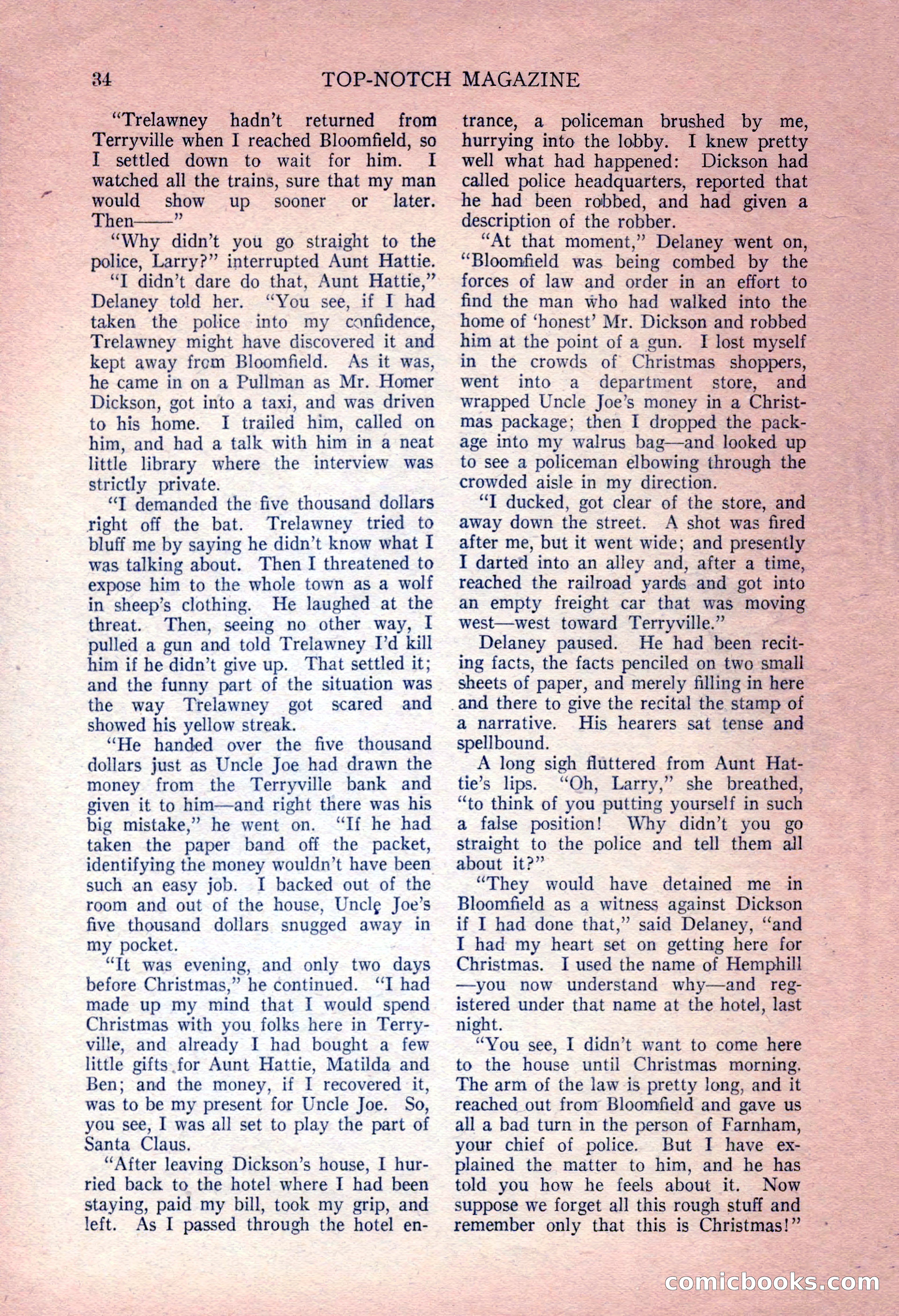 Top-Notch Magazine, December 15, 1924 — page 36 of 148