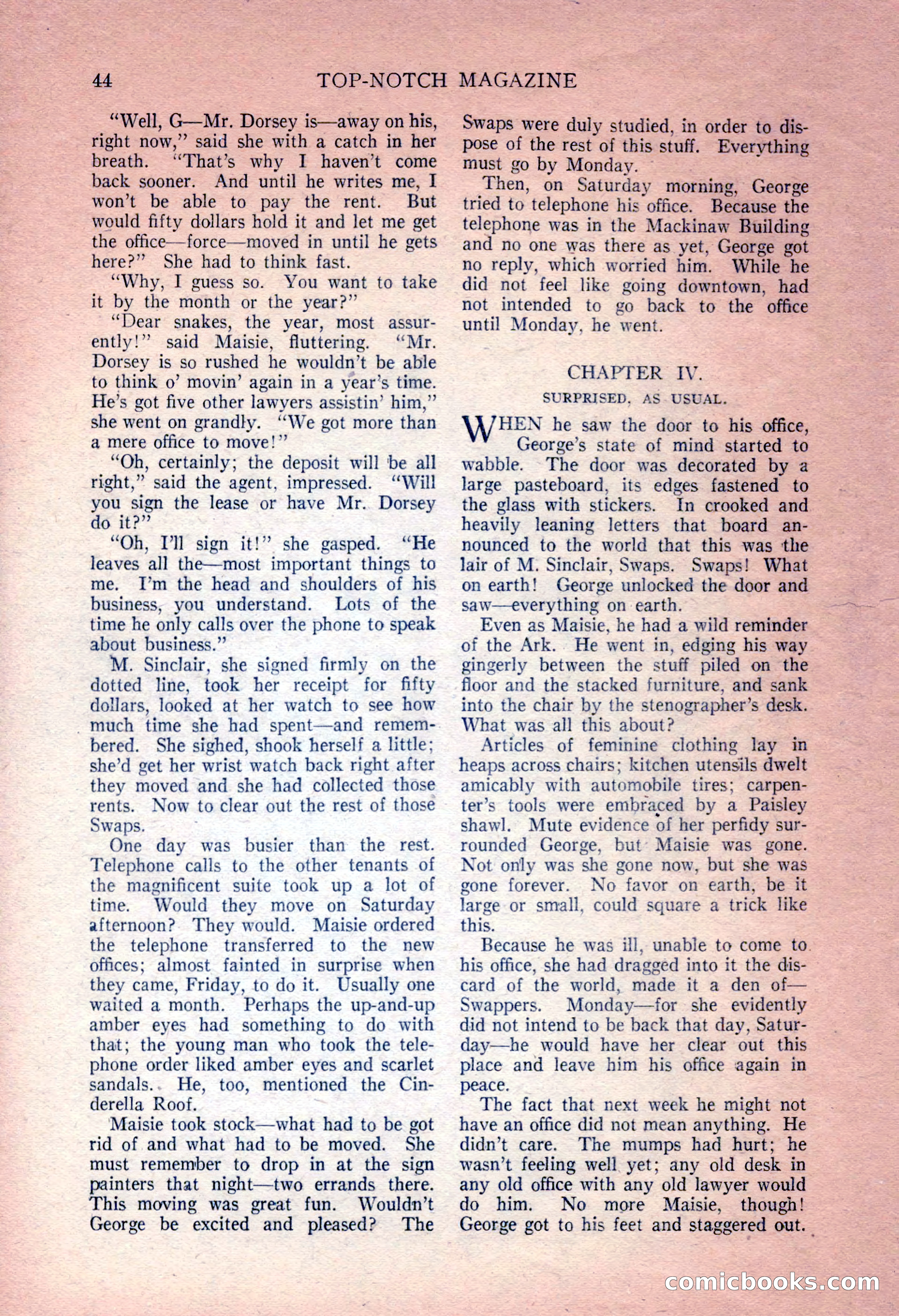 Top-Notch Magazine, December 15, 1924 — page 46 of 148