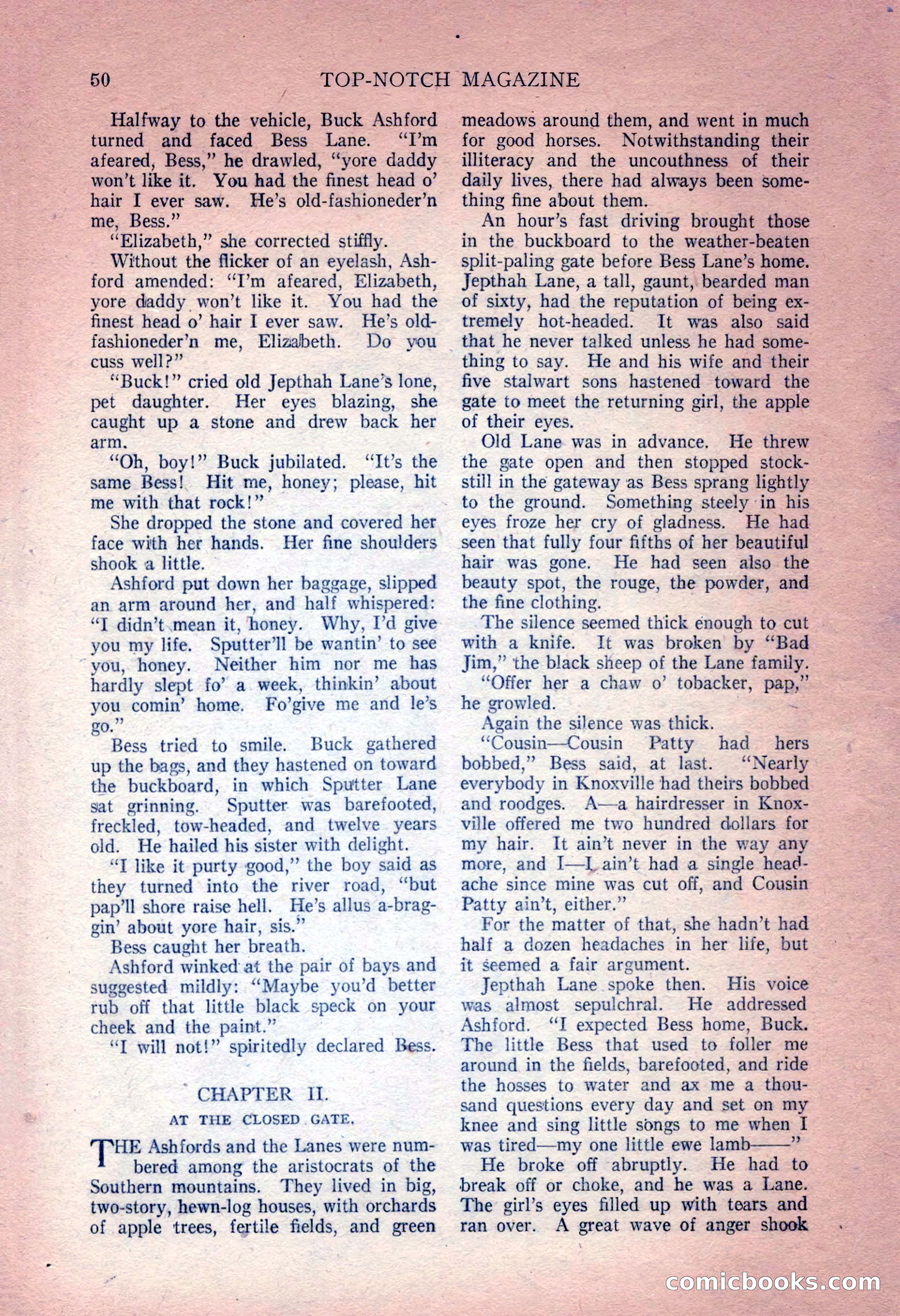 Top-Notch Magazine, December 15, 1924 — page 52 of 148