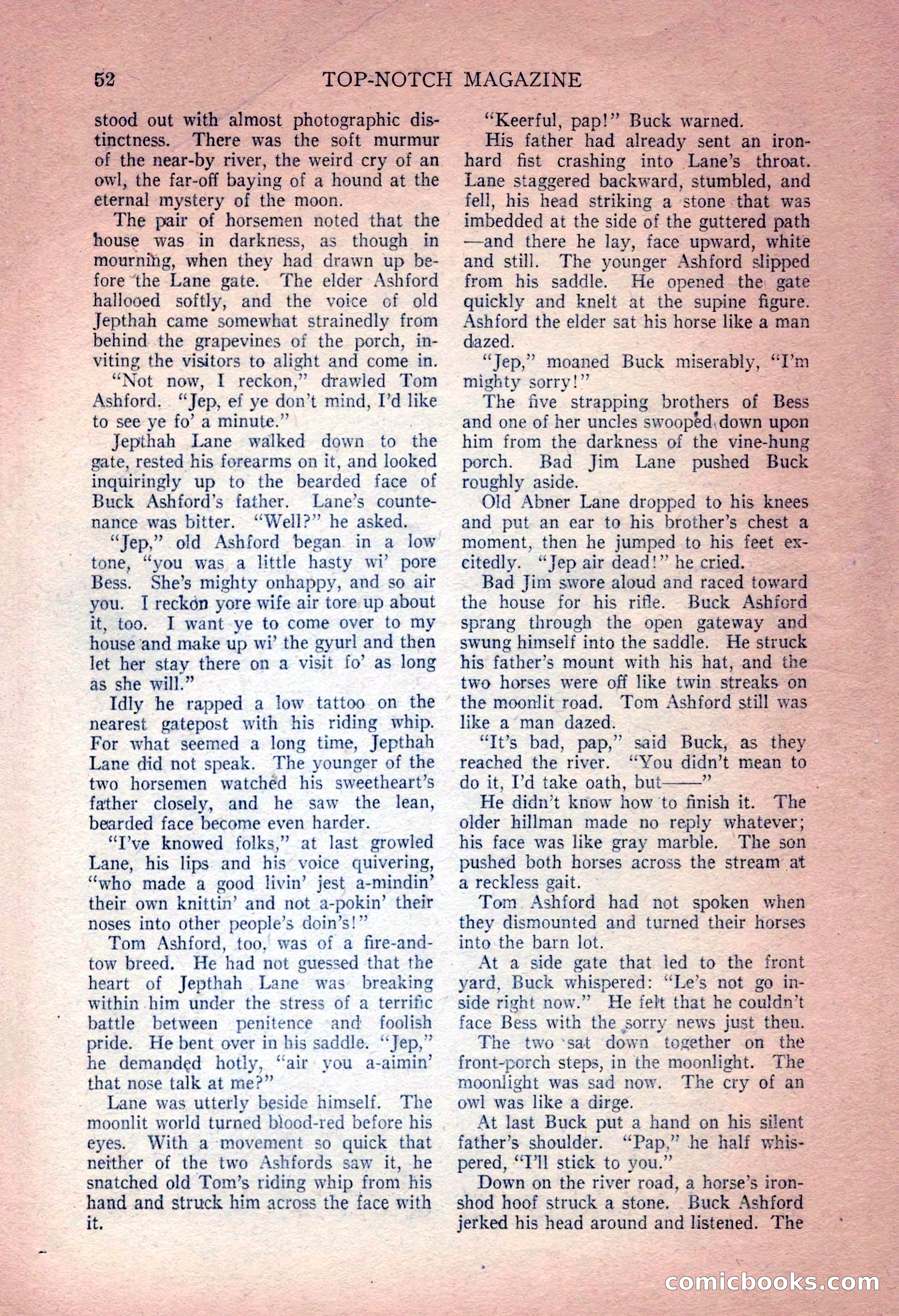 Top-Notch Magazine, December 15, 1924 — page 54 of 148