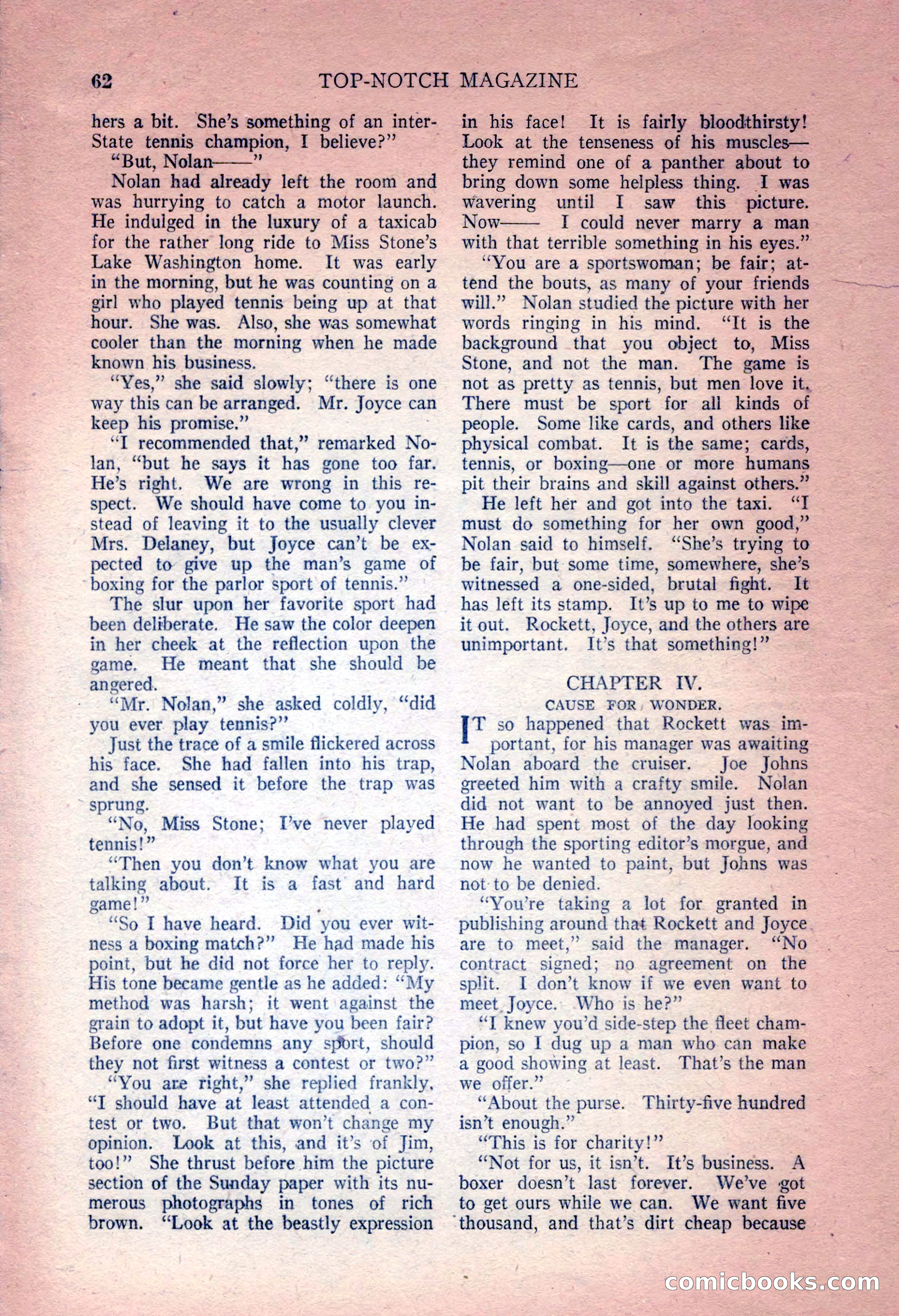 Top-Notch Magazine, December 15, 1924 — page 64 of 148