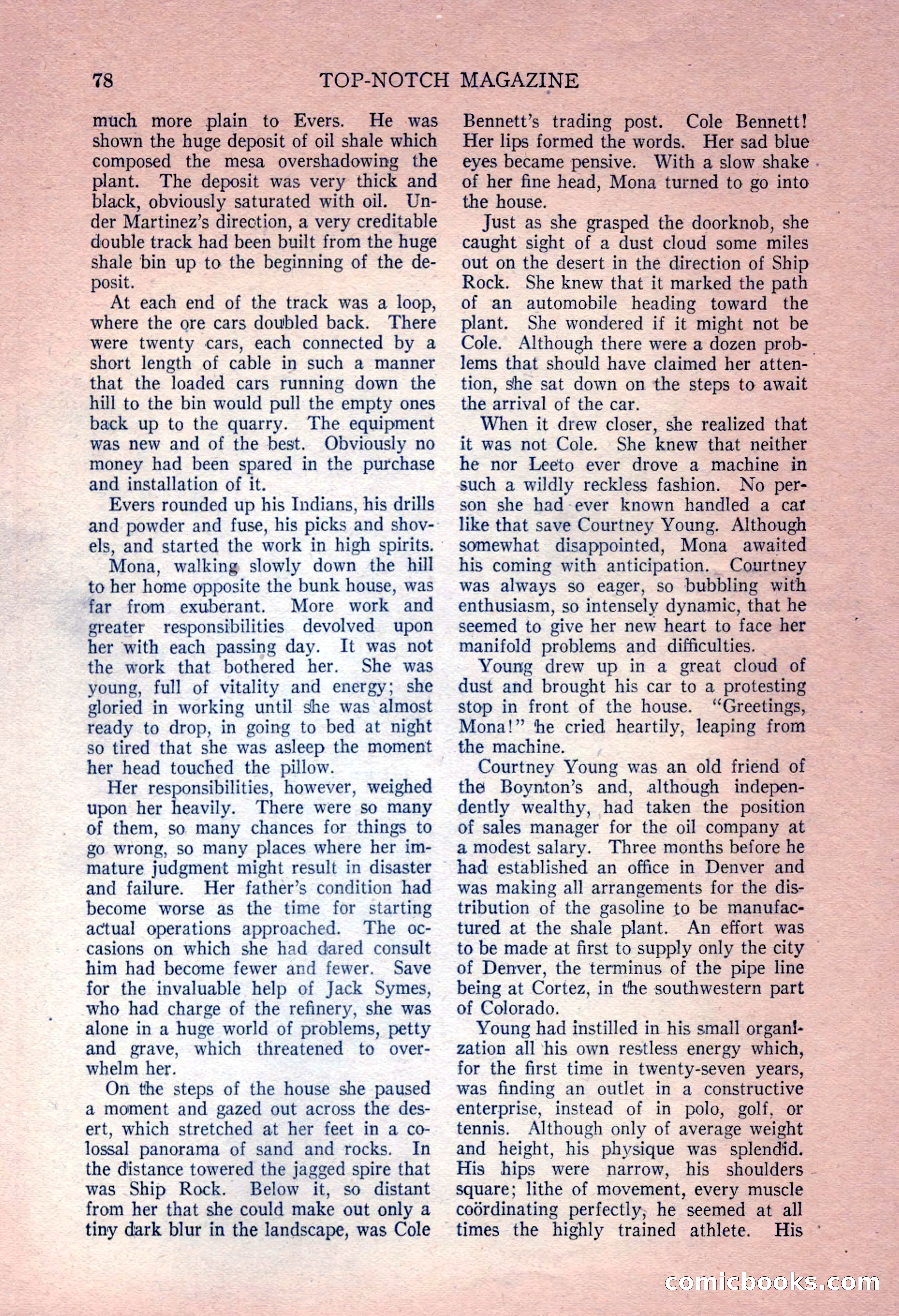 Top-Notch Magazine, December 15, 1924 — page 80 of 148