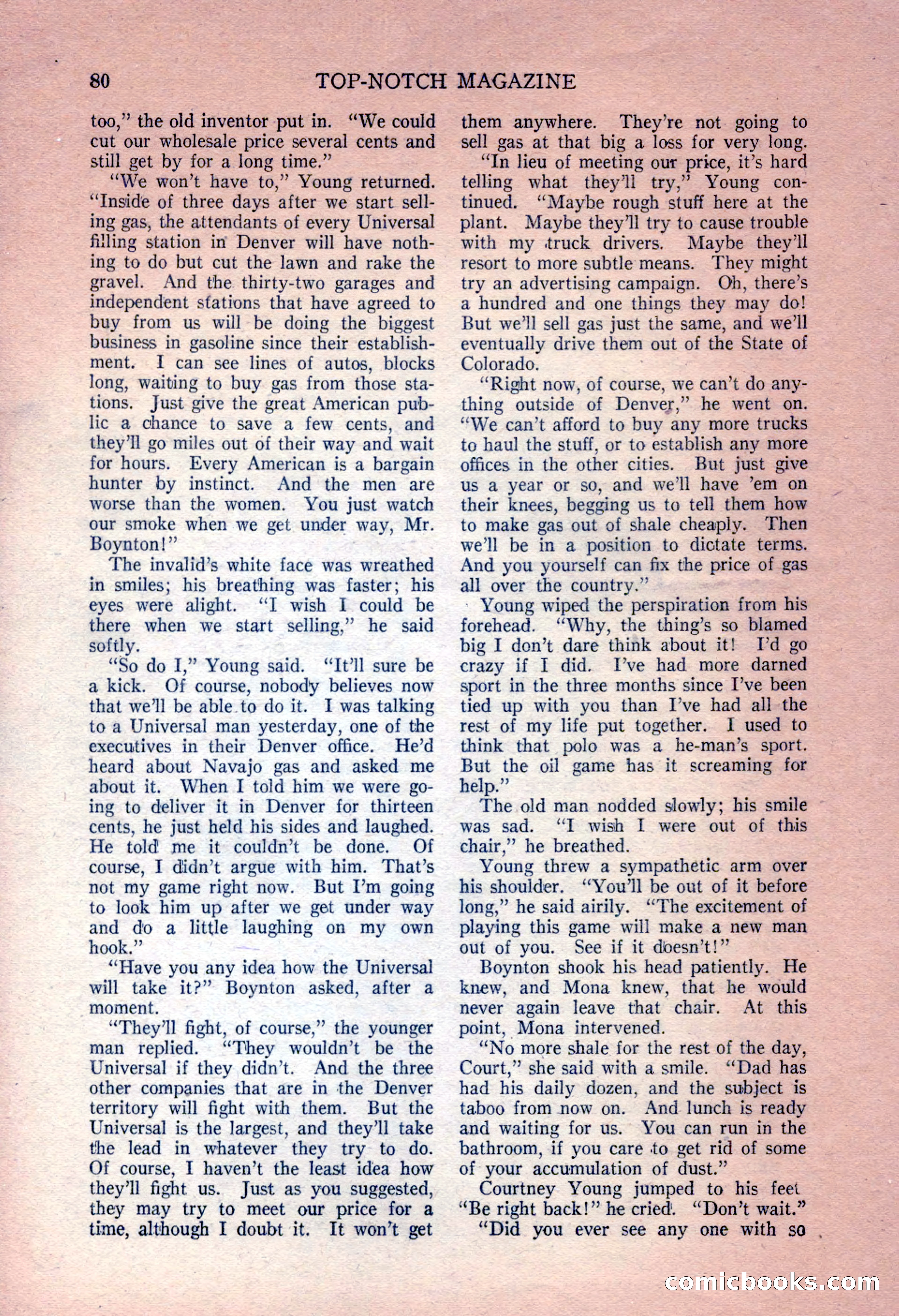 Top-Notch Magazine, December 15, 1924 — page 82 of 148