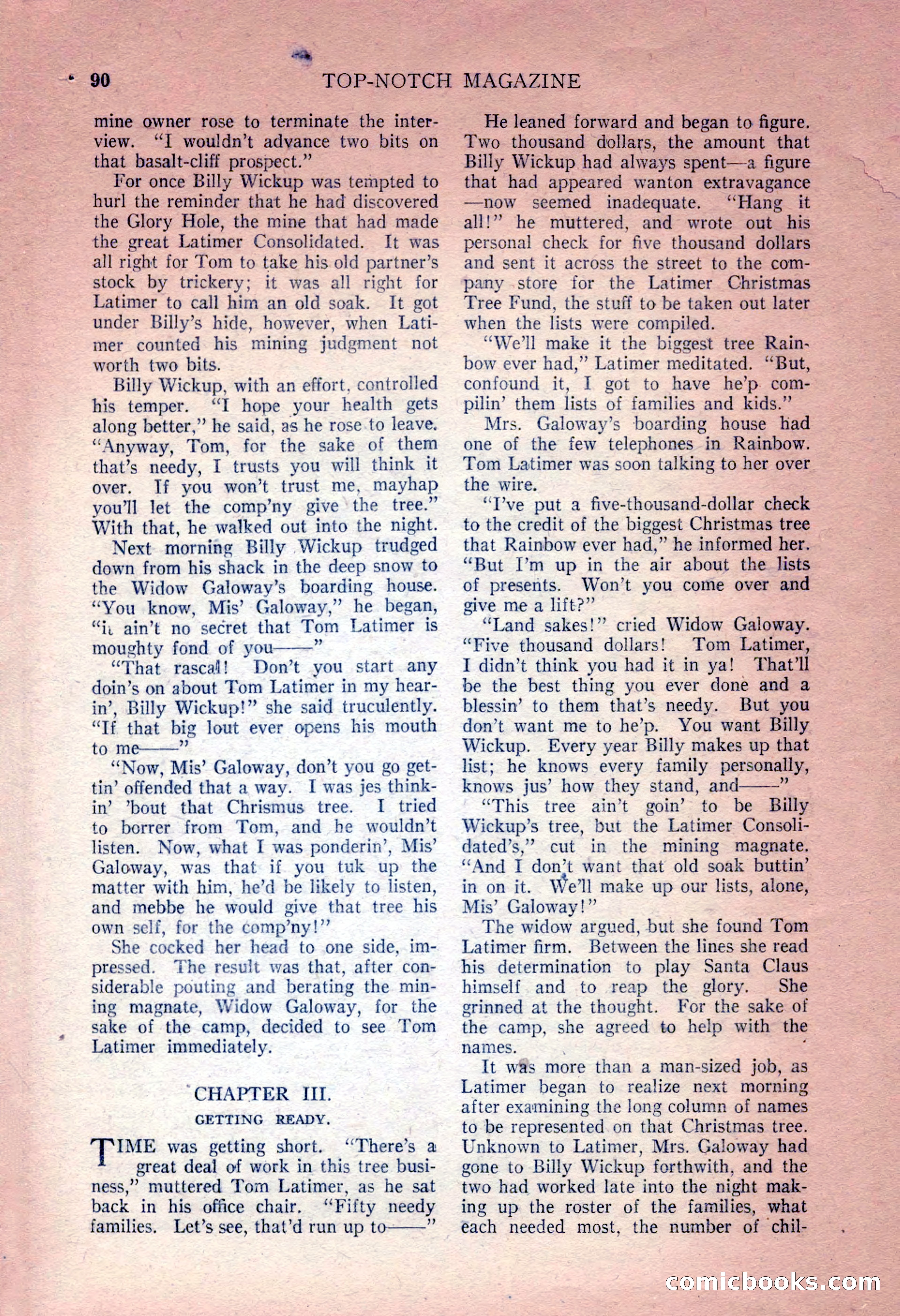 Top-Notch Magazine, December 15, 1924 — page 92 of 148