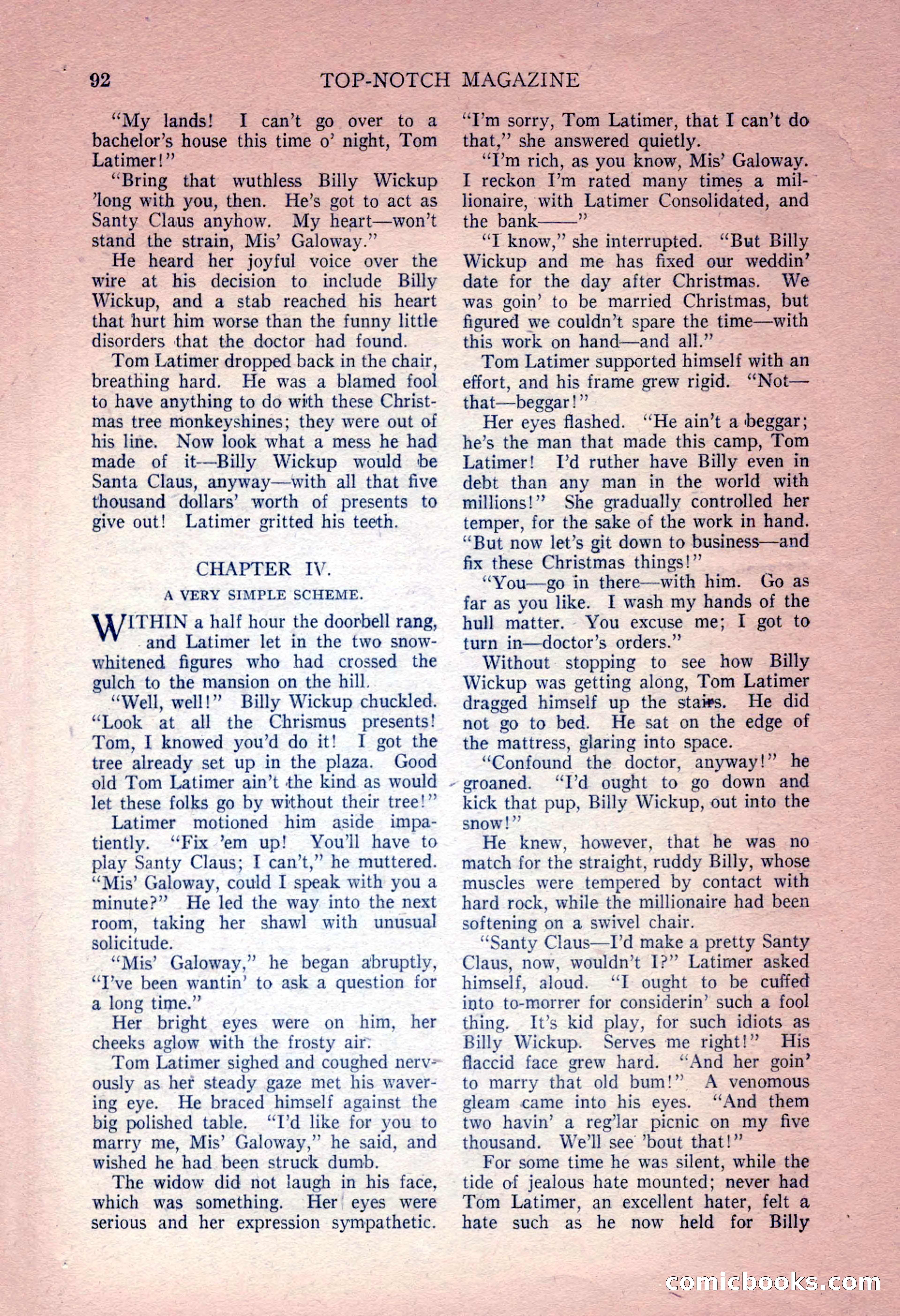Top-Notch Magazine, December 15, 1924 — page 94 of 148