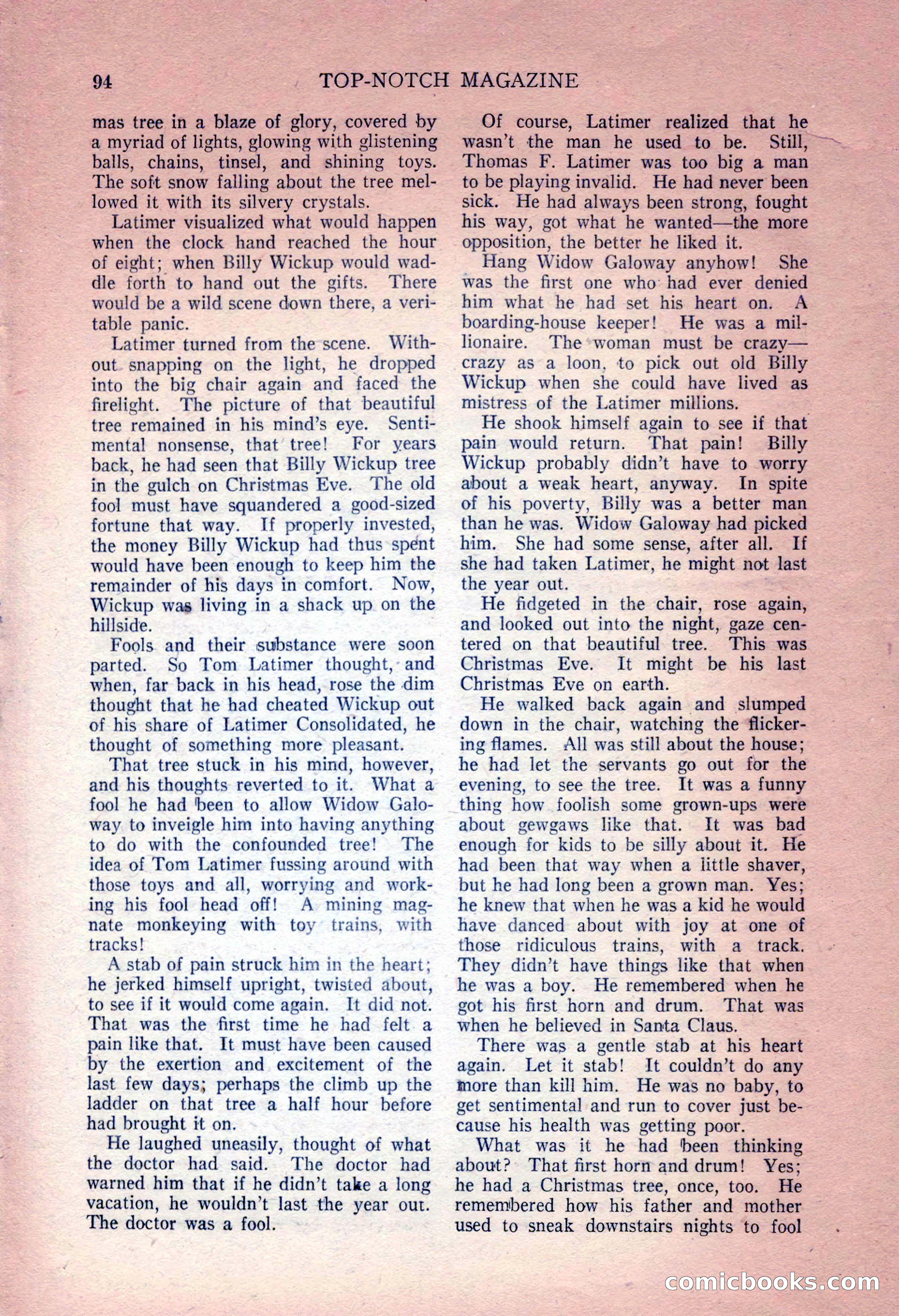 Top-Notch Magazine, December 15, 1924 — page 96 of 148