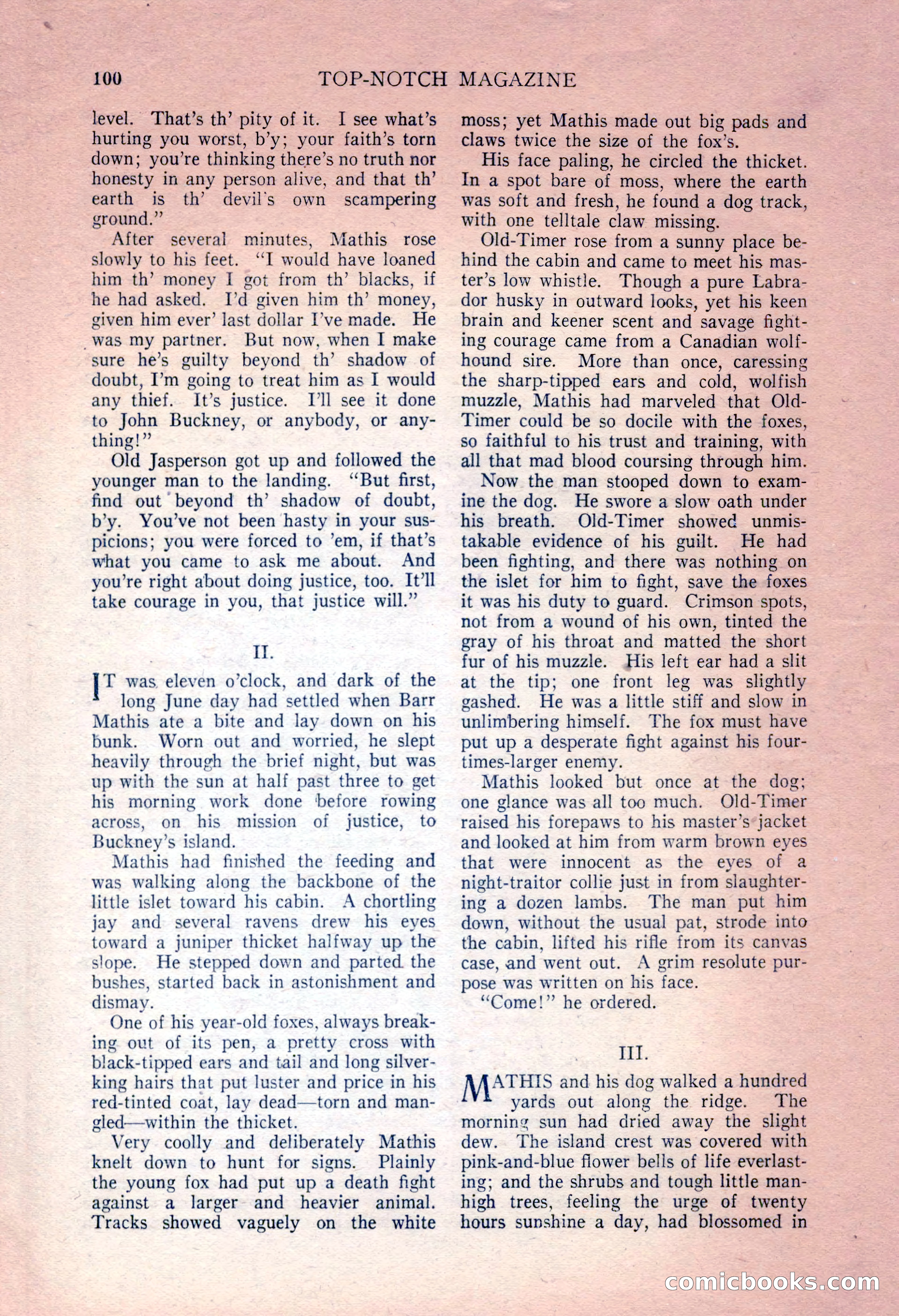Top-Notch Magazine, December 15, 1924 — page 102 of 148