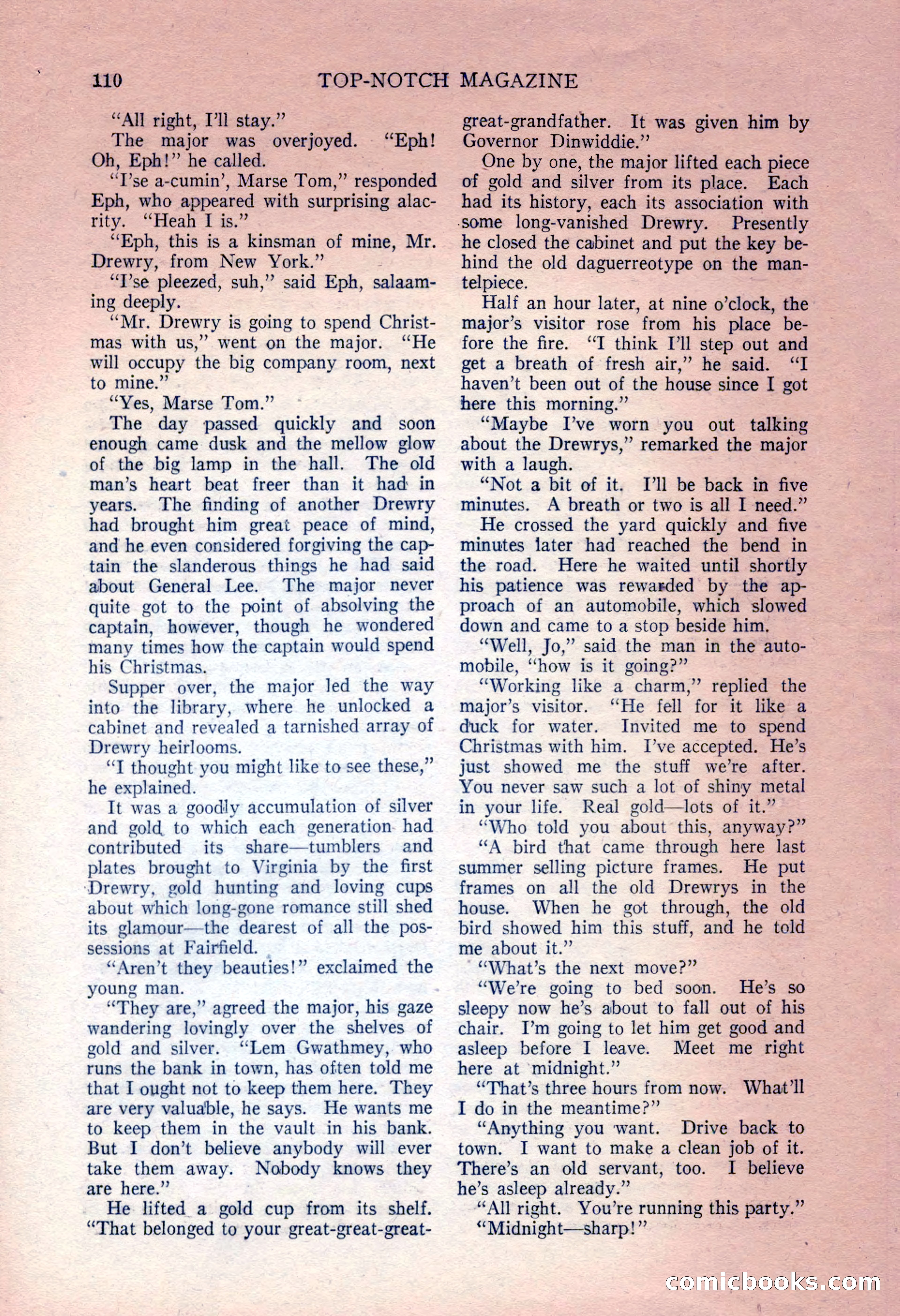Top-Notch Magazine, December 15, 1924 — page 112 of 148