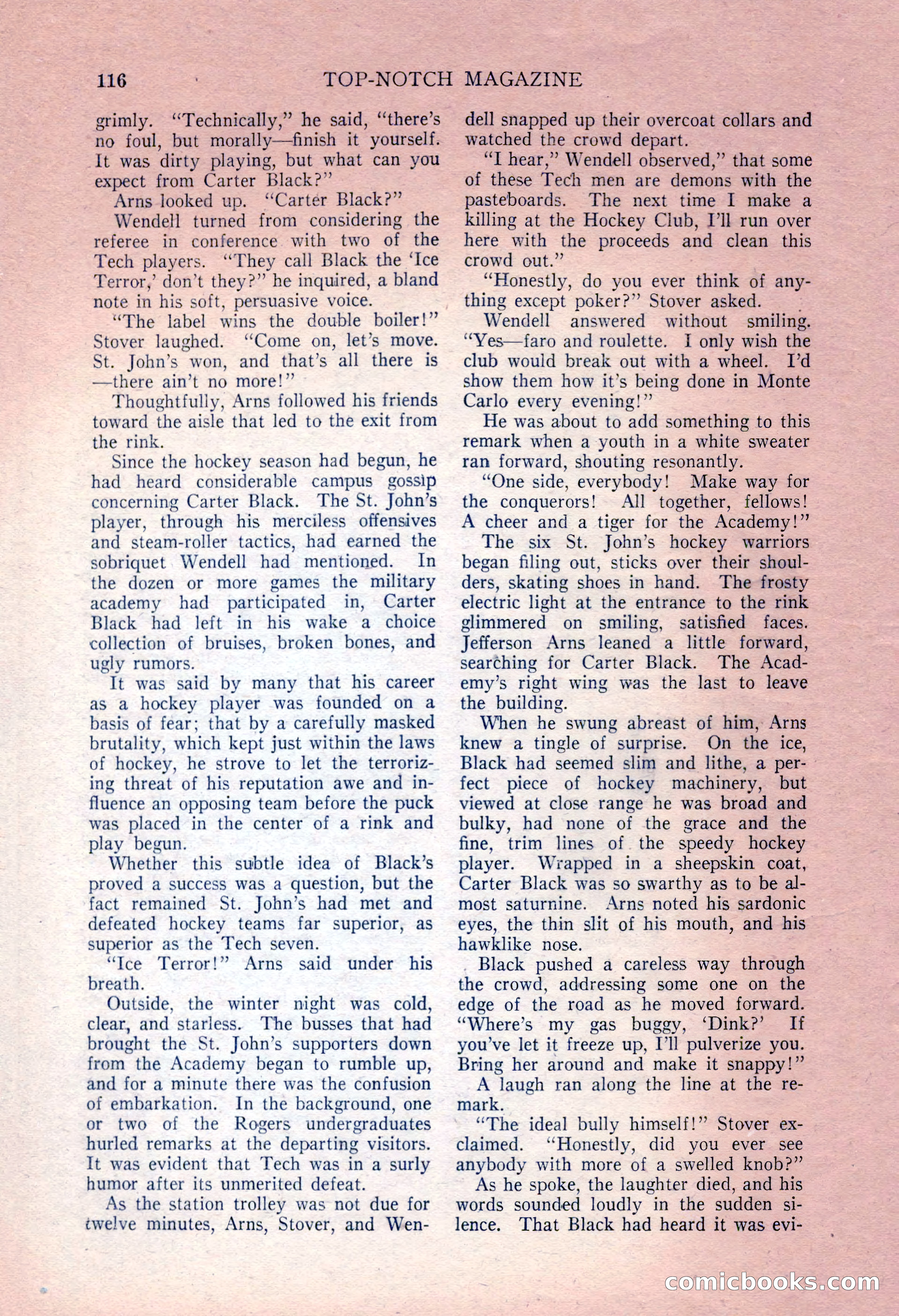 Top-Notch Magazine, December 15, 1924 — page 118 of 148