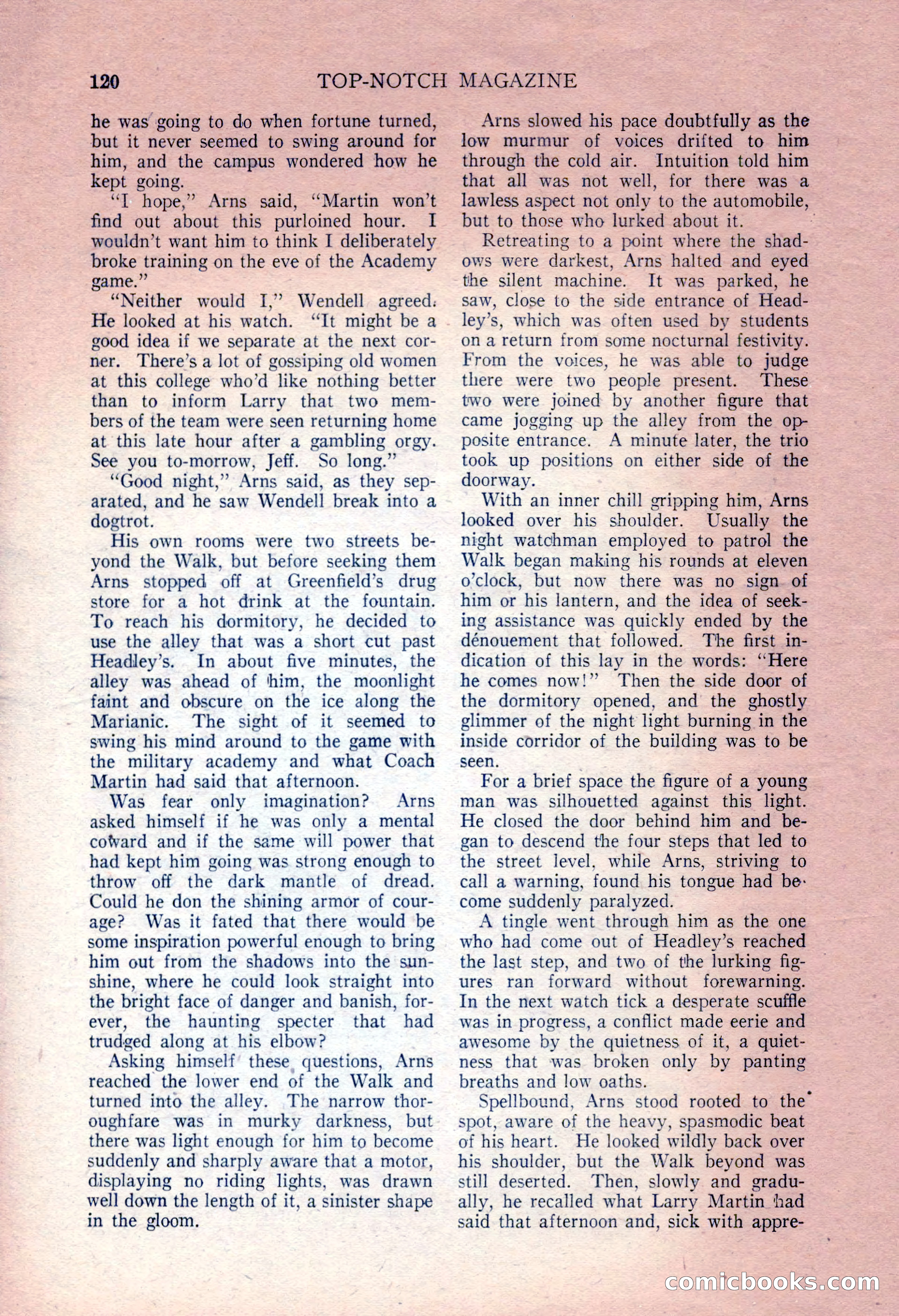 Top-Notch Magazine, December 15, 1924 — page 122 of 148