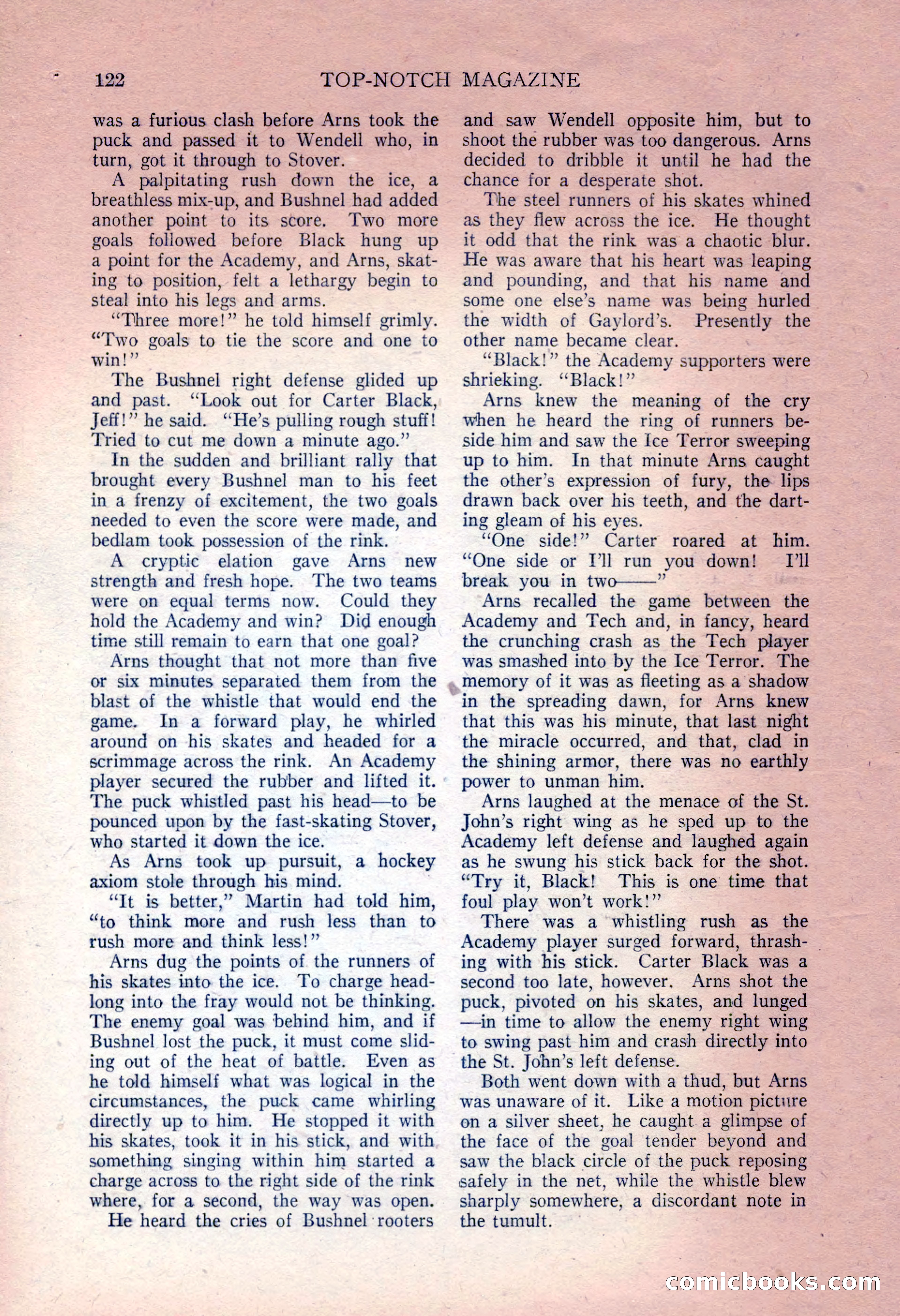 Top-Notch Magazine, December 15, 1924 — page 124 of 148