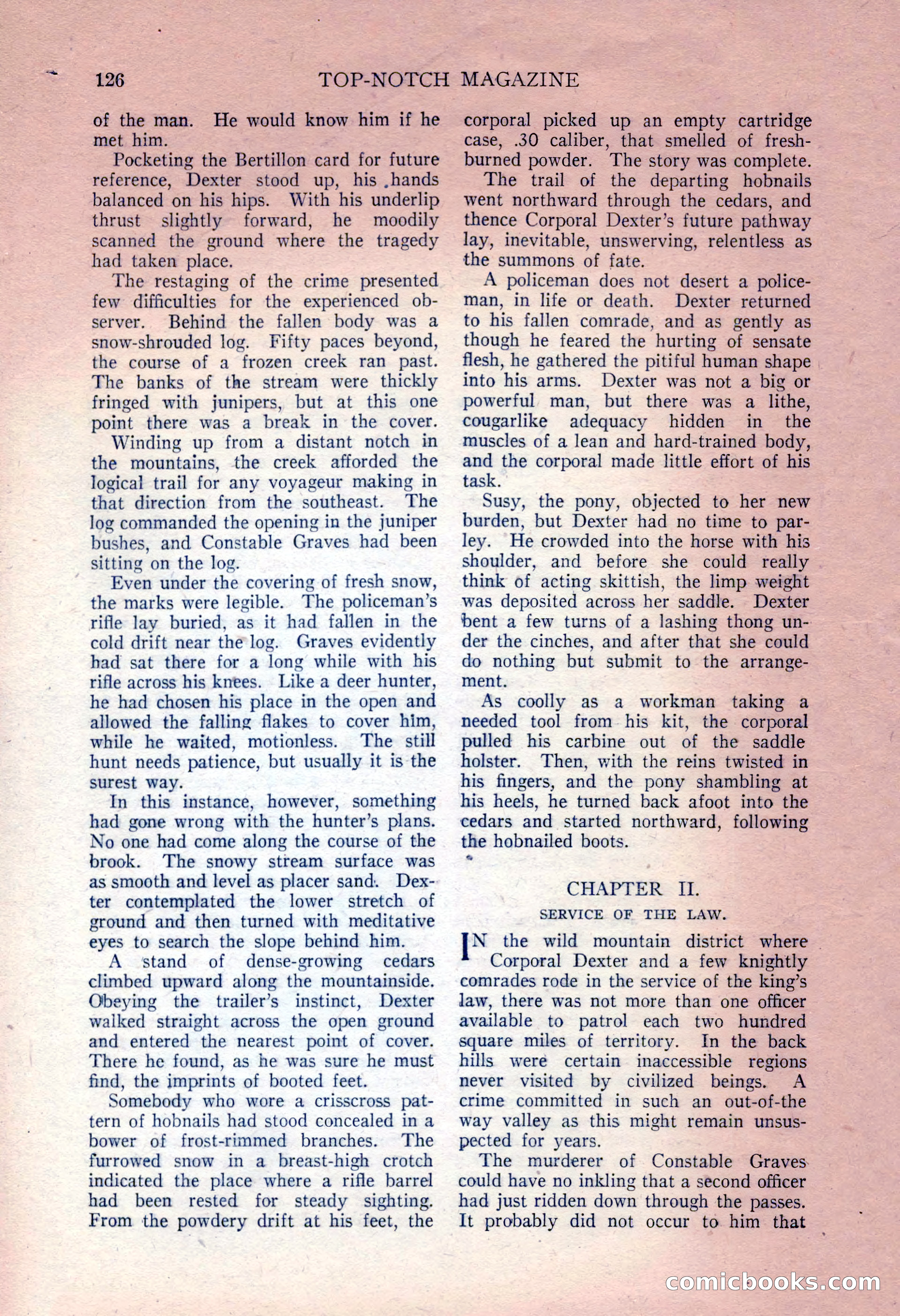 Top-Notch Magazine, December 15, 1924 — page 128 of 148