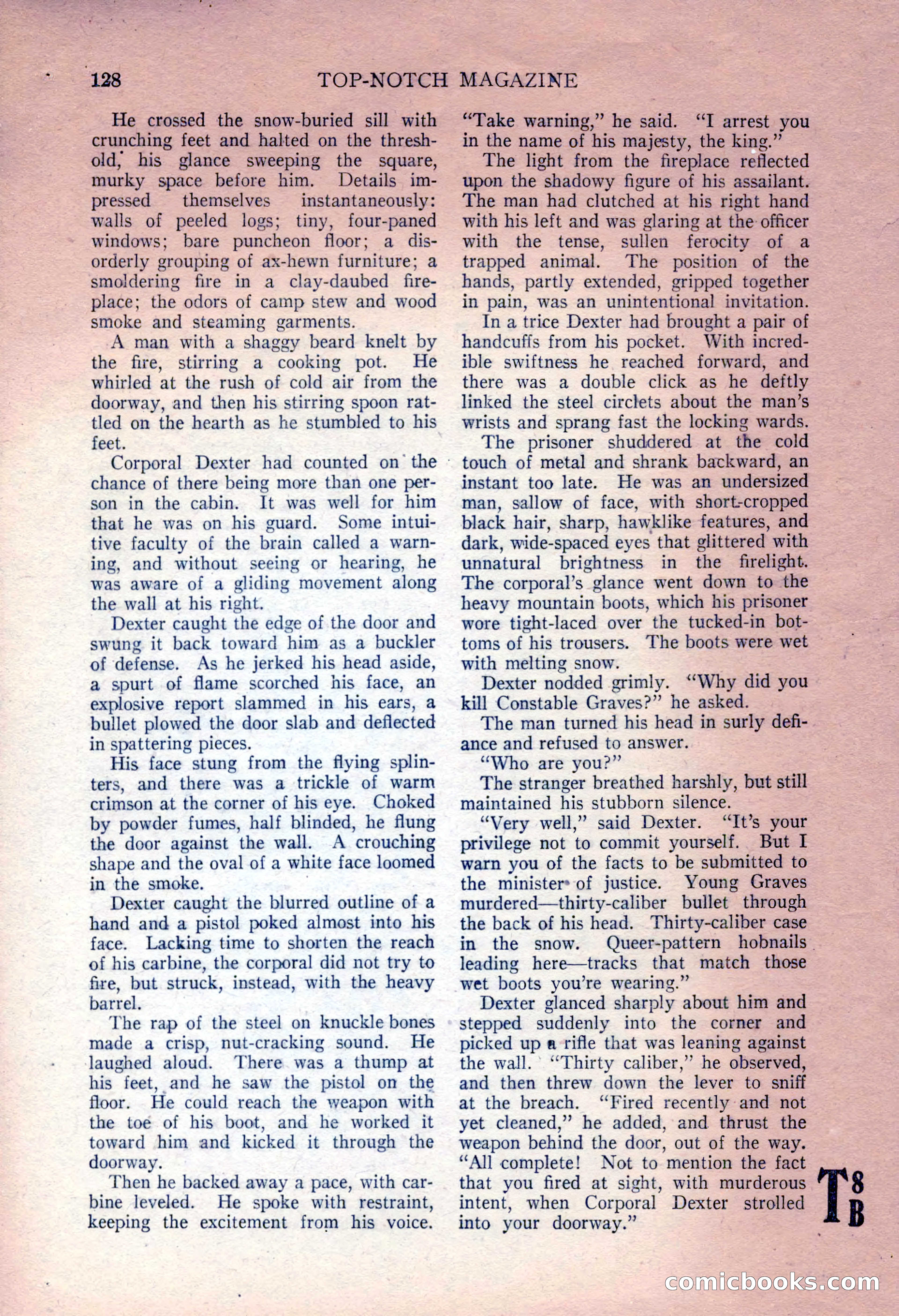Top-Notch Magazine, December 15, 1924 — page 130 of 148