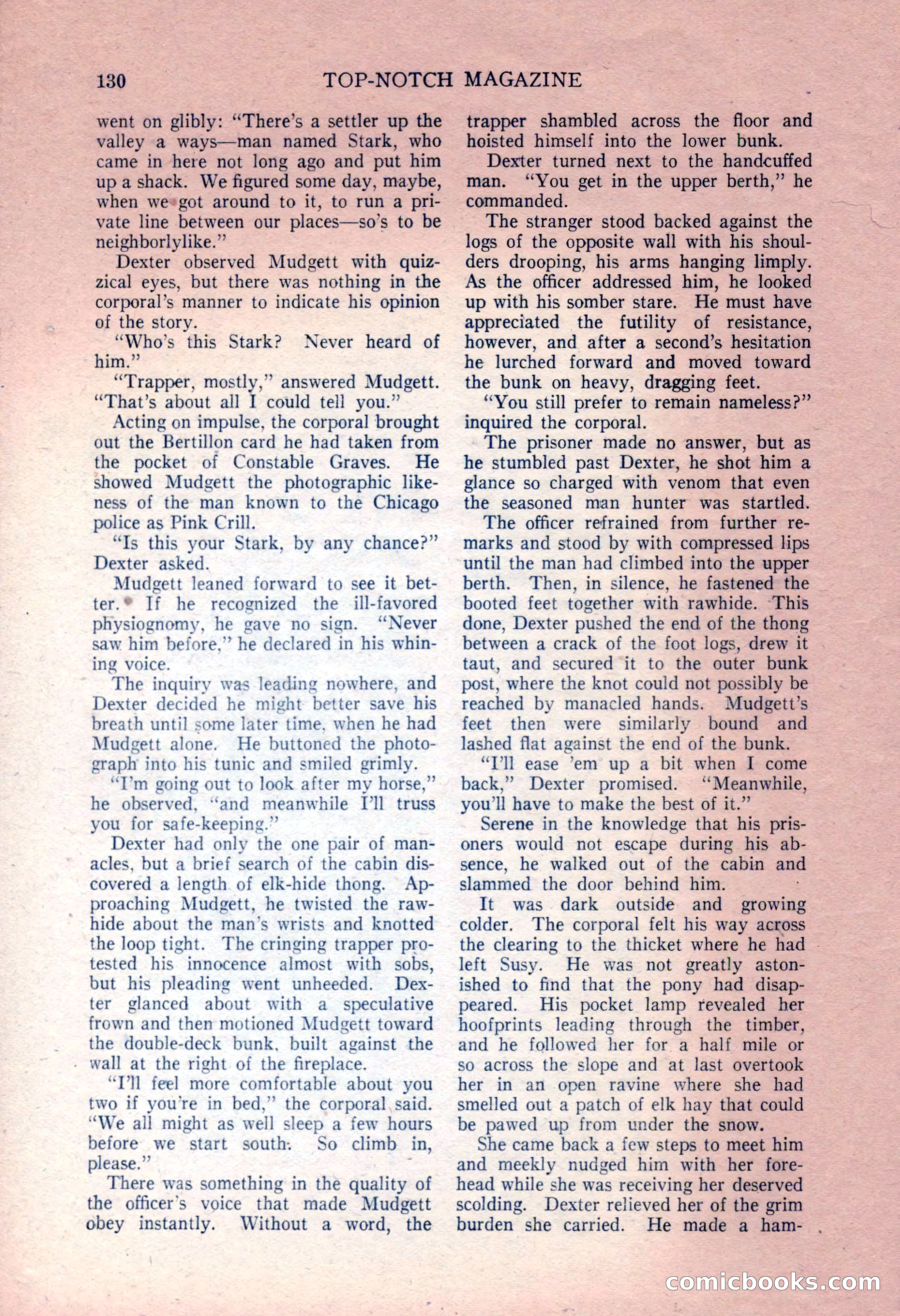 Top-Notch Magazine, December 15, 1924 — page 132 of 148