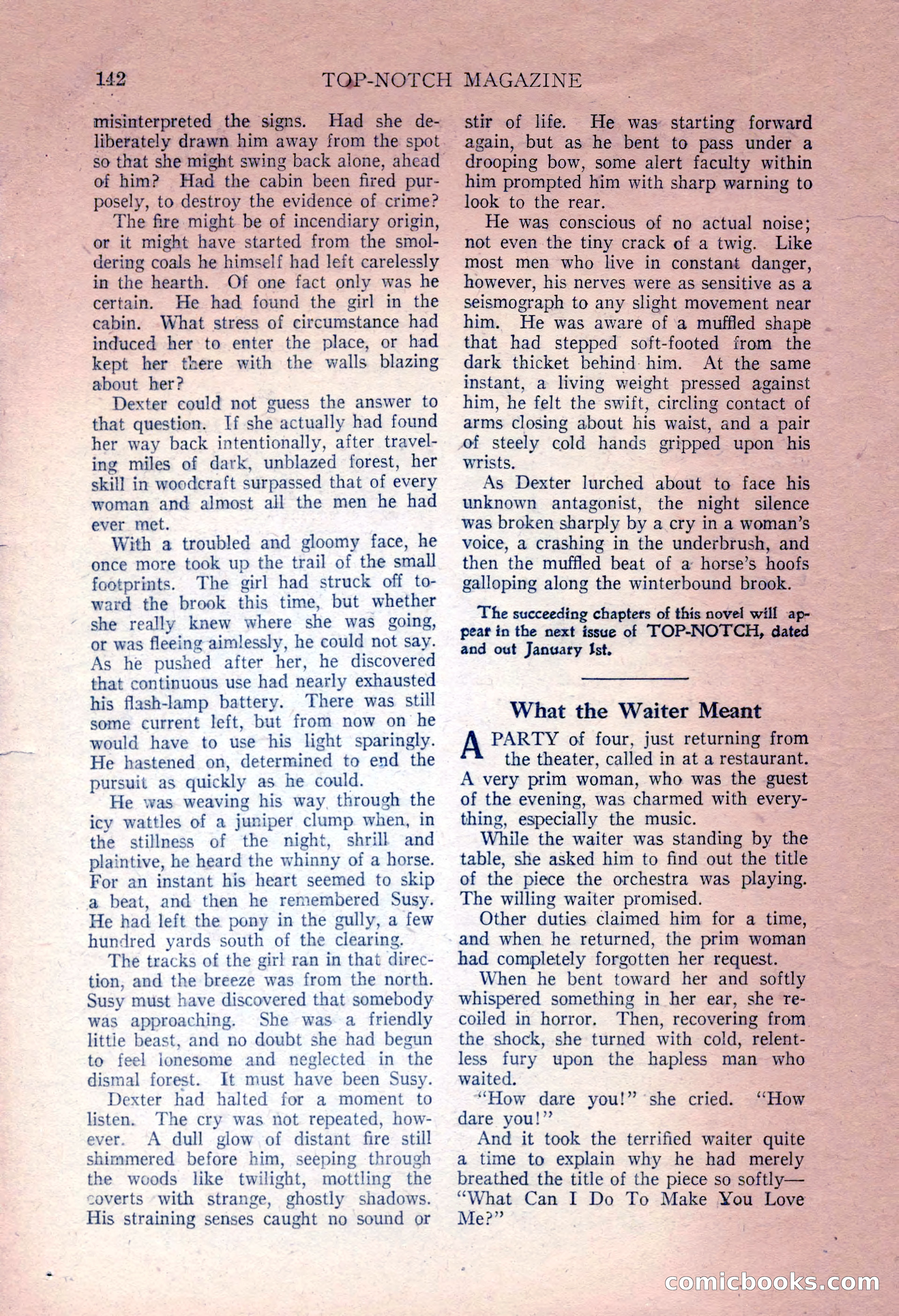 Top-Notch Magazine, December 15, 1924 — page 144 of 148
